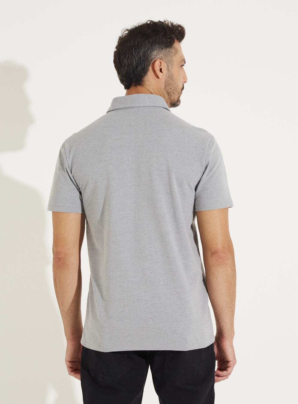 POLO FORUM M CINZA PEWTER