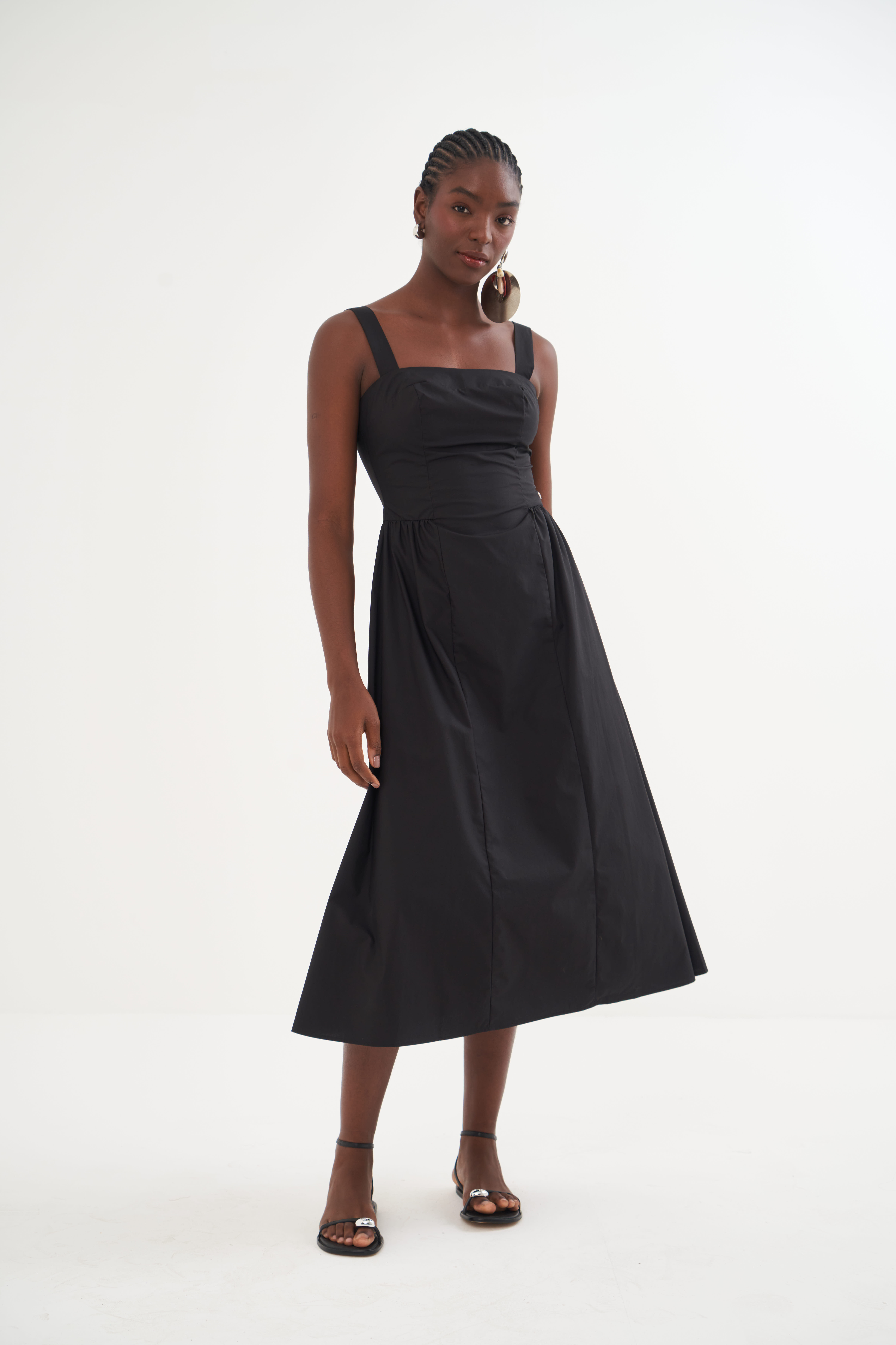 VESTIDO COLCCI G PRETO