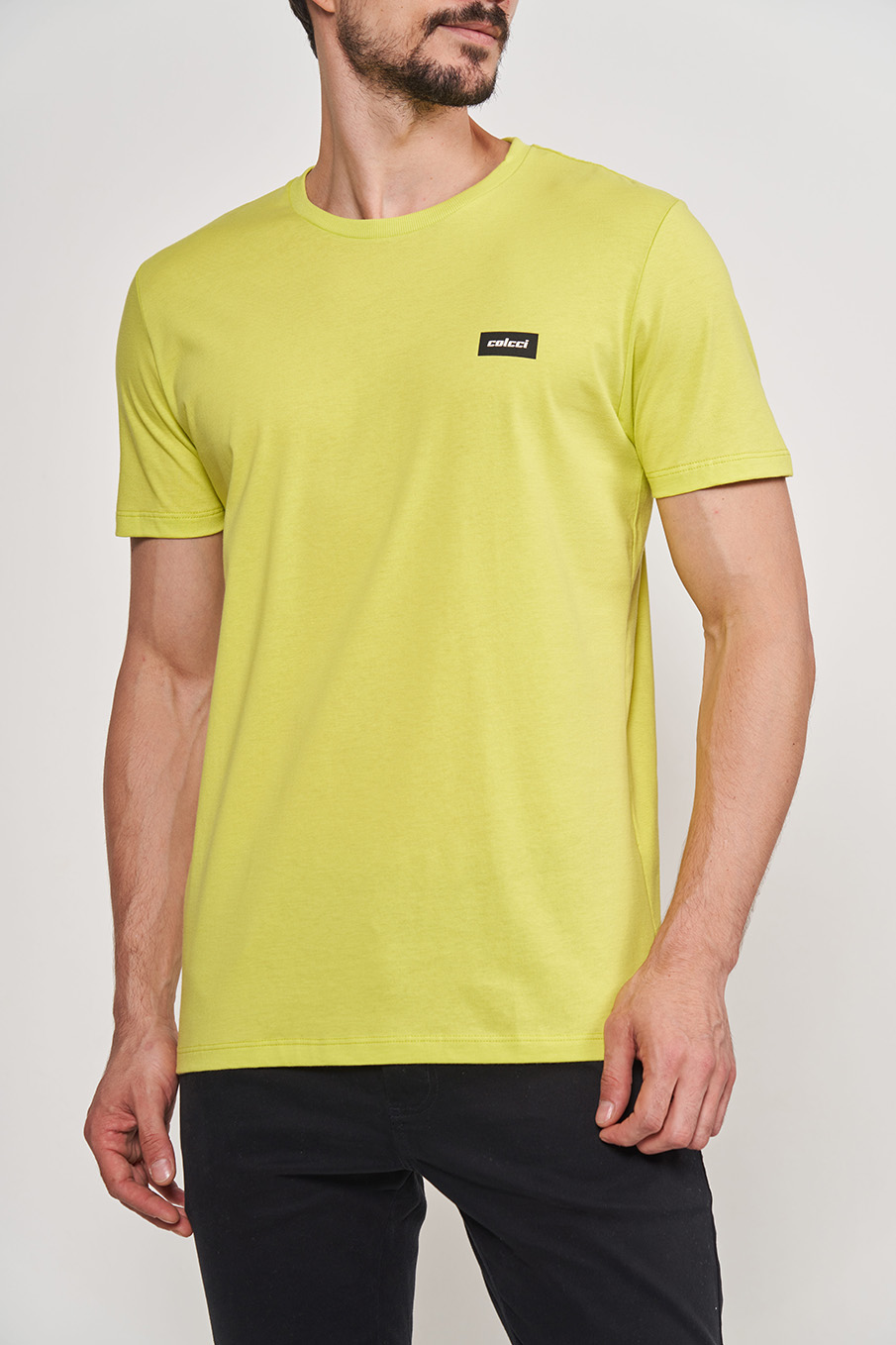 CAMISETA COLCCI M AMARELO ESPLEND