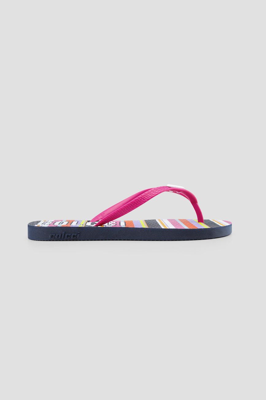 SANDALIA FEM COLCCI LISTRA 35-36 AZUL MOONDUST