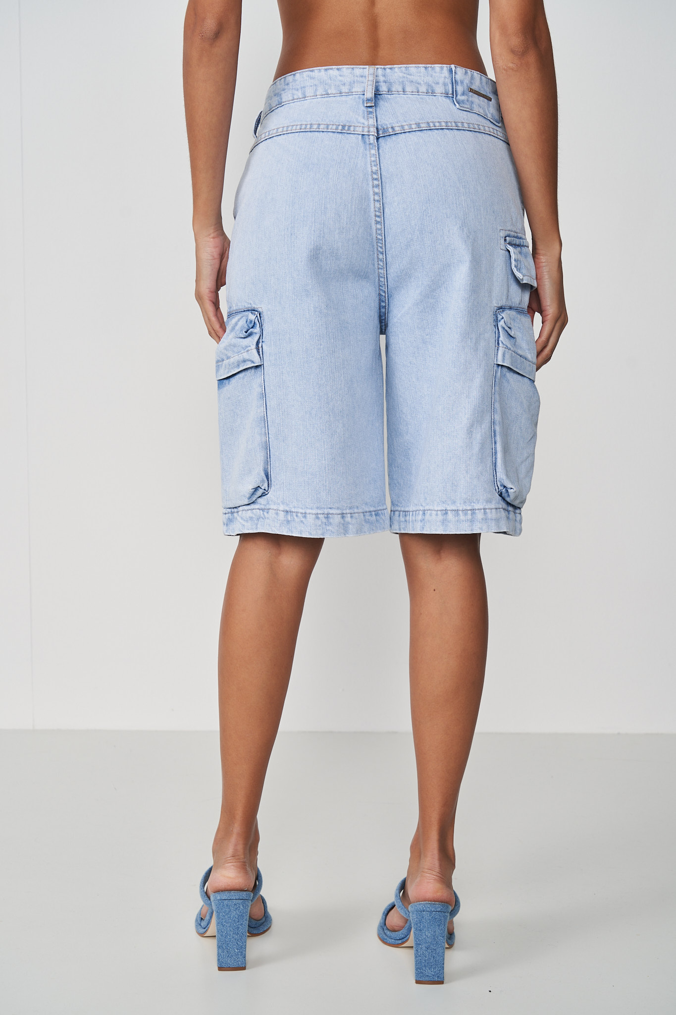 BERMUDA JEANS GIGI 38 INDIGO