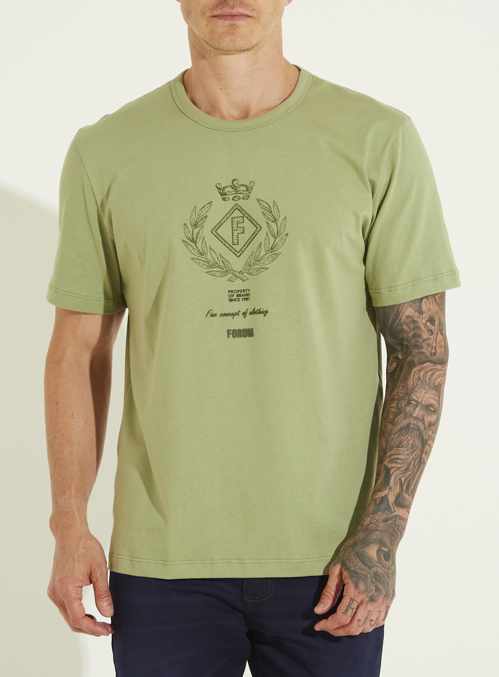 CAMISETA FORUM M VERDE DELLUS