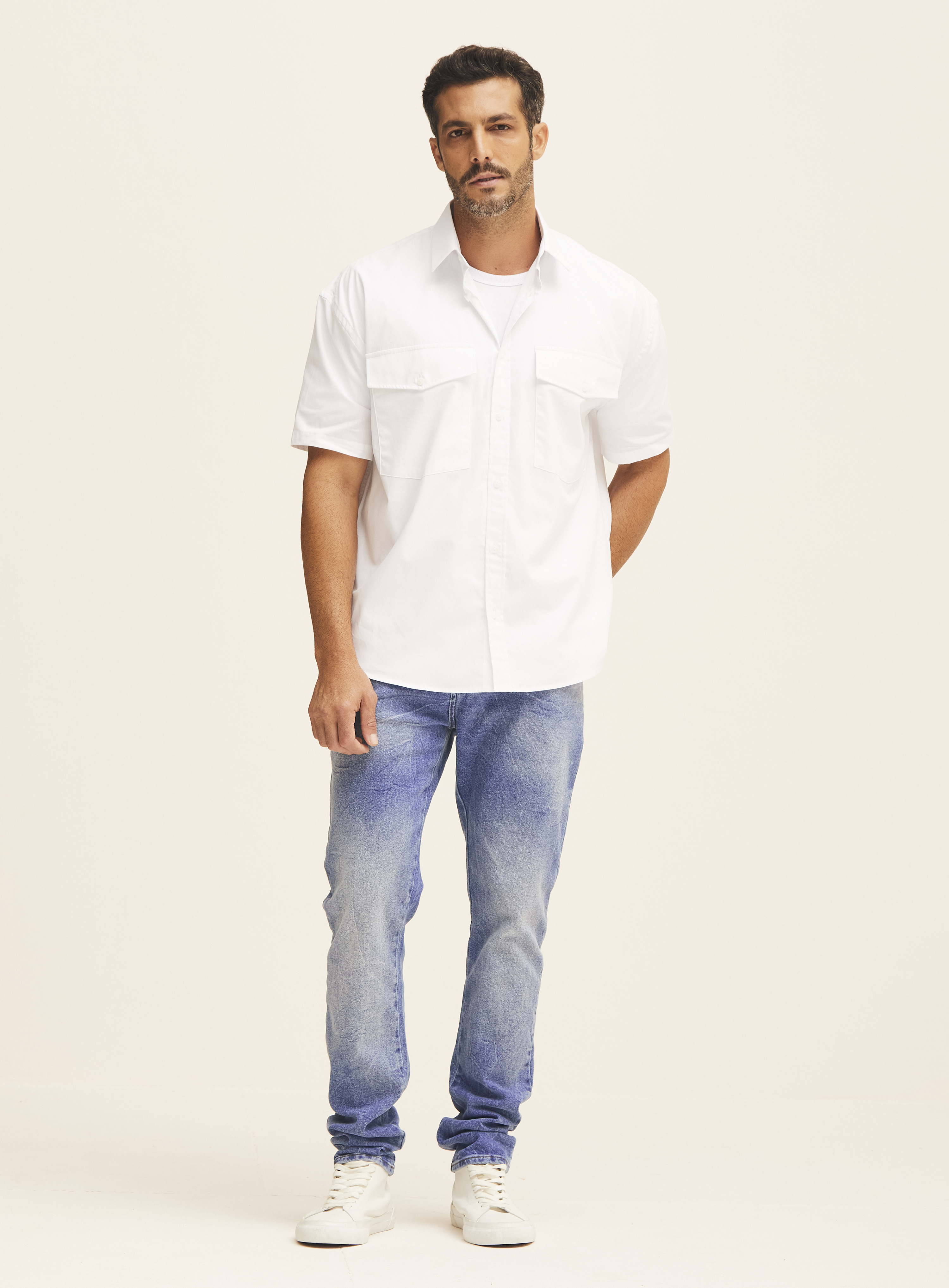 CALÇA JEANS IGOR SKINNY 44 INDIGO