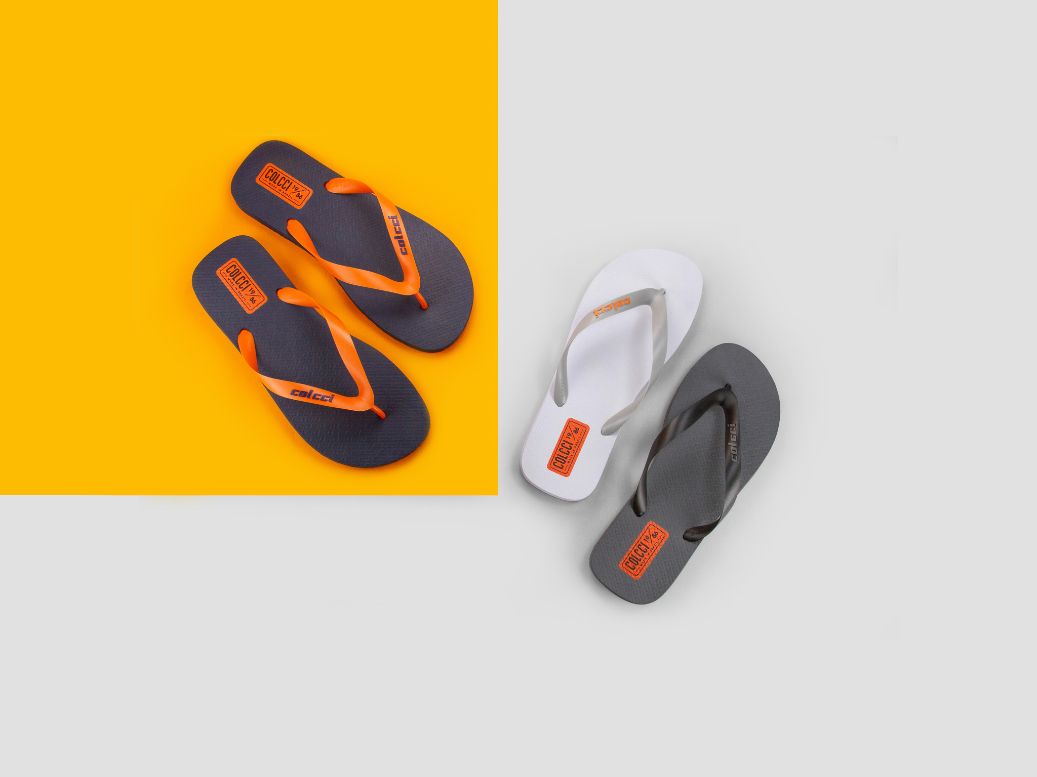 SANDALIA MAS COLCCI ORANGE 37-38 CINZA DURGAN