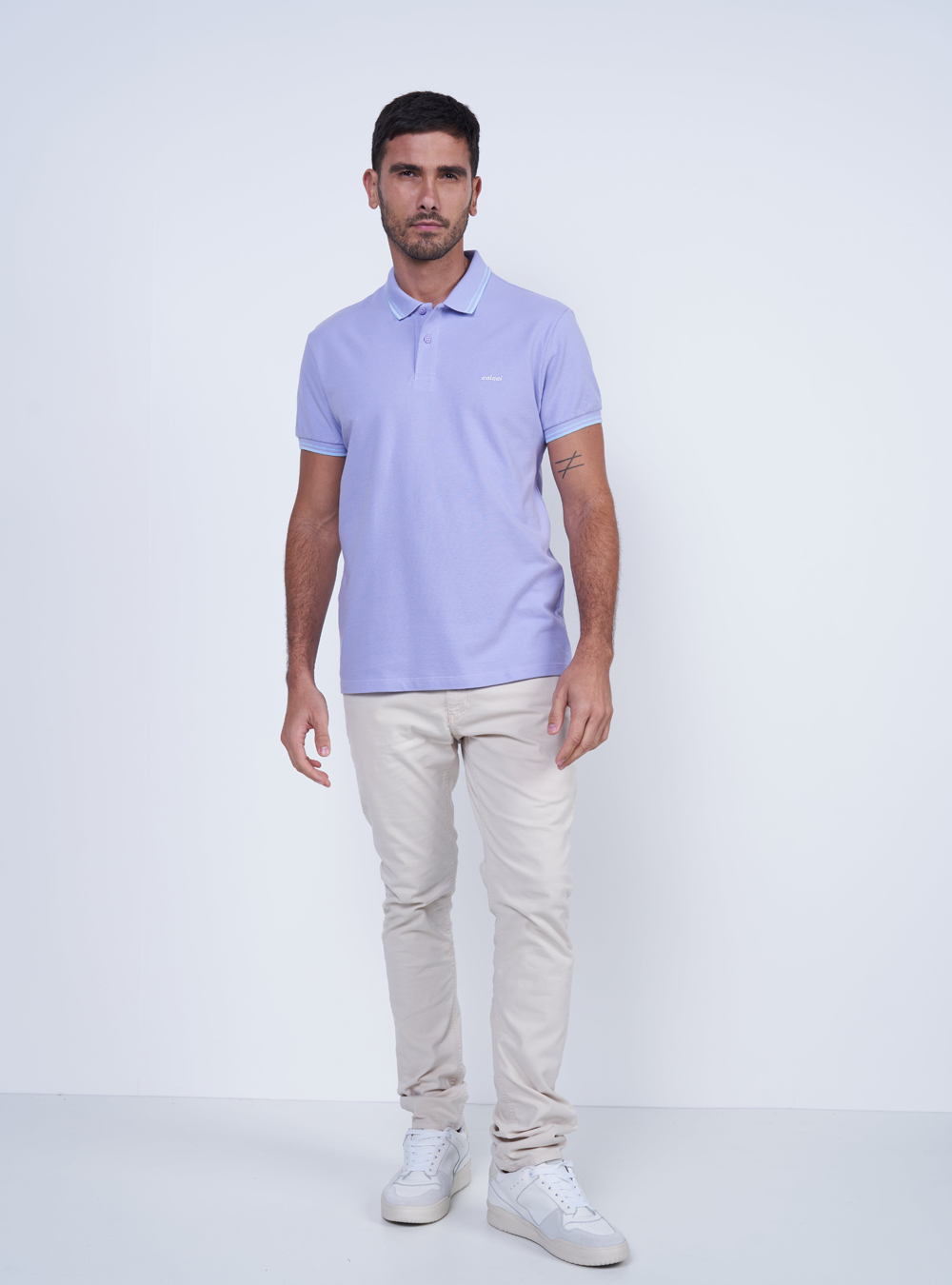 POLO COLCCI P AZUL CASHMERE
