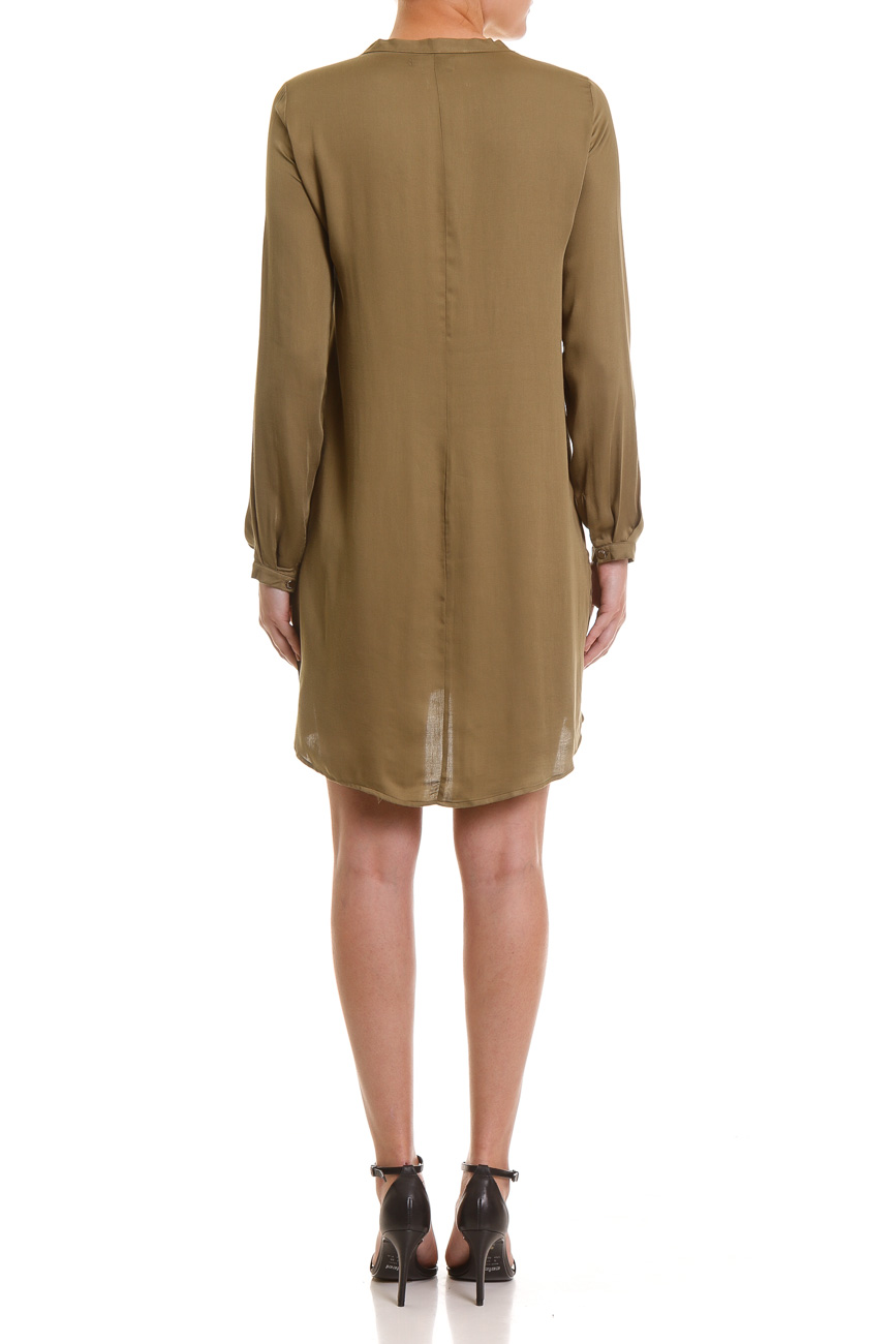 CAMISA FEM ML P VERDE FLOYD