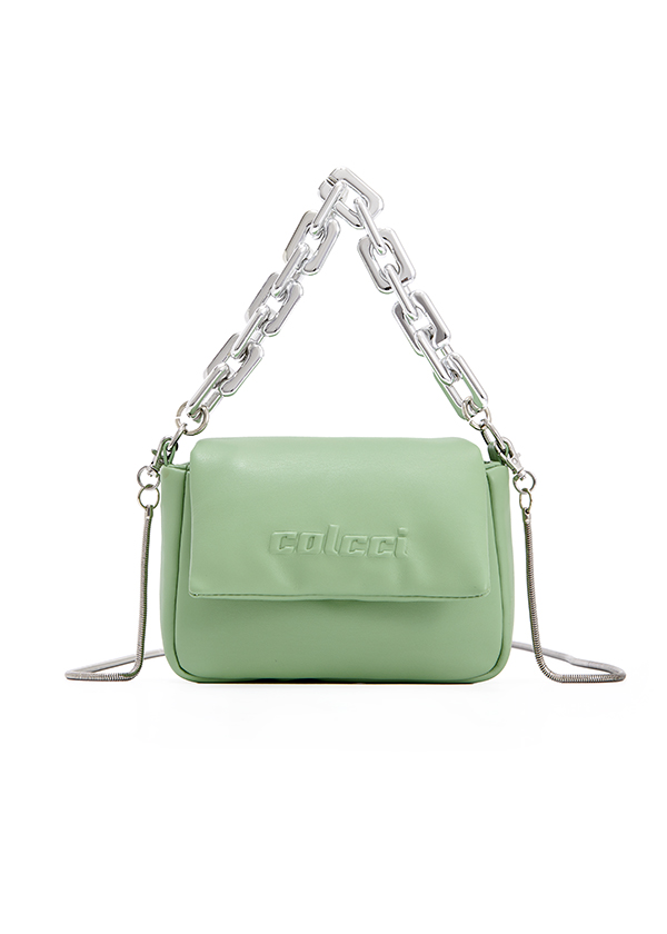 BOLSA COLCCI FEM  CROSSBODY PILLOW U BEGE TAUPE
