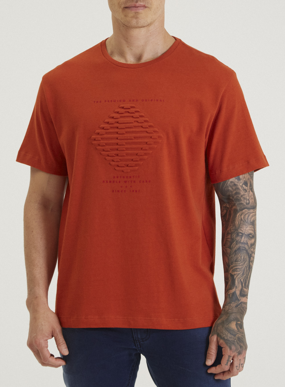 CAMISETA FORUM M LARANJA GINGER