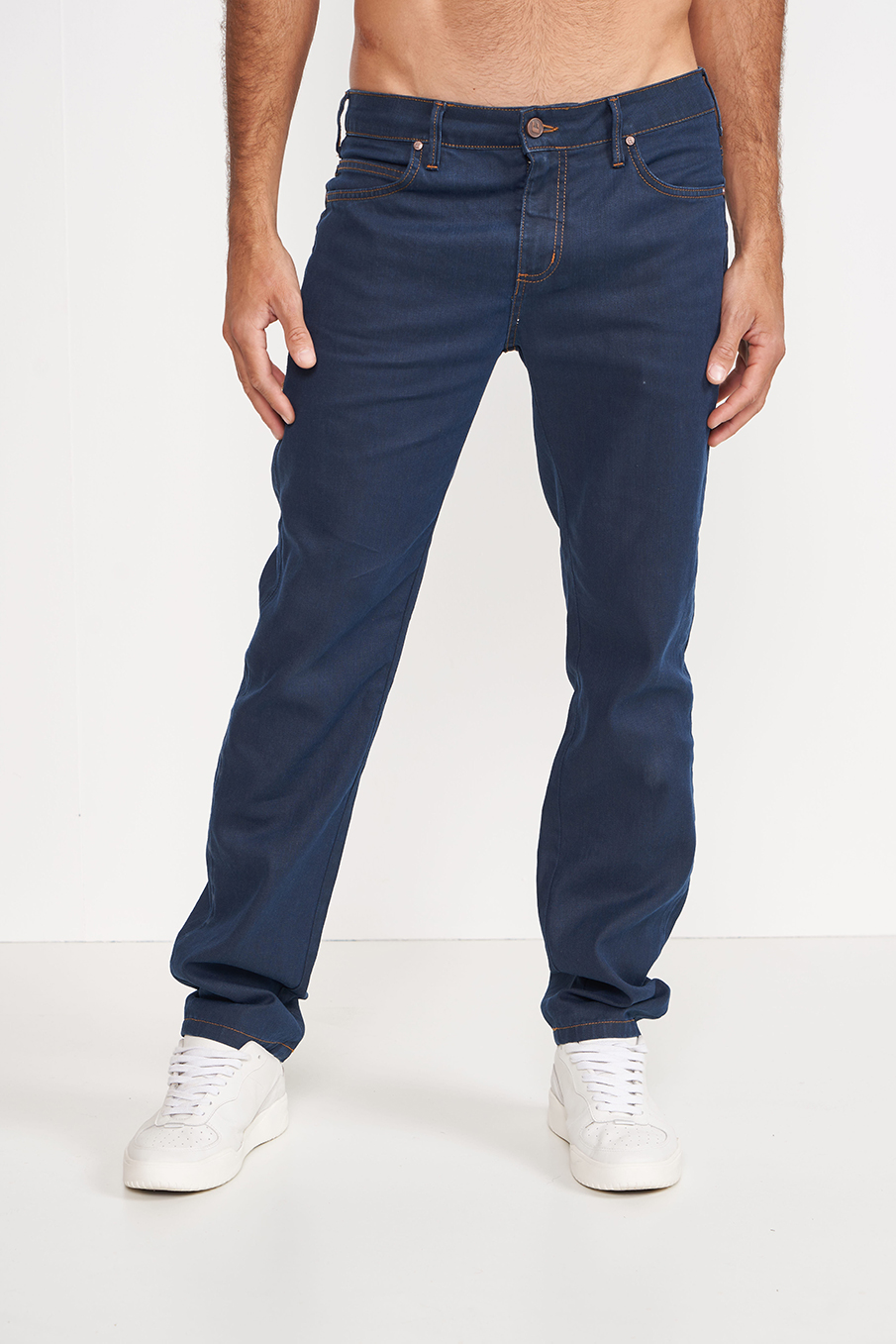 CALÇA JEANS ALEX SLIM 48 INDIGO
