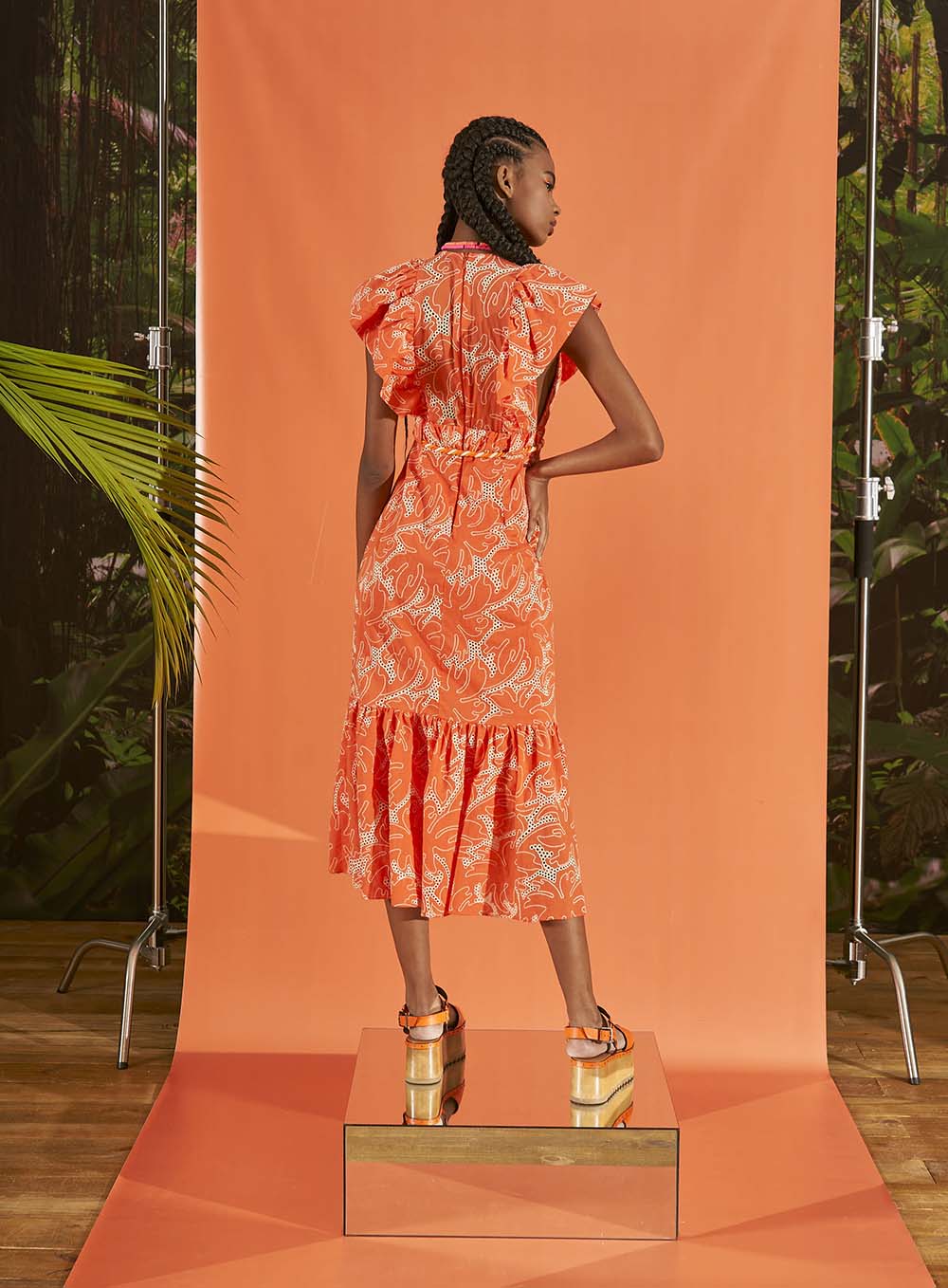 VESTIDO MIDI LAISE 38 BAHAMAS