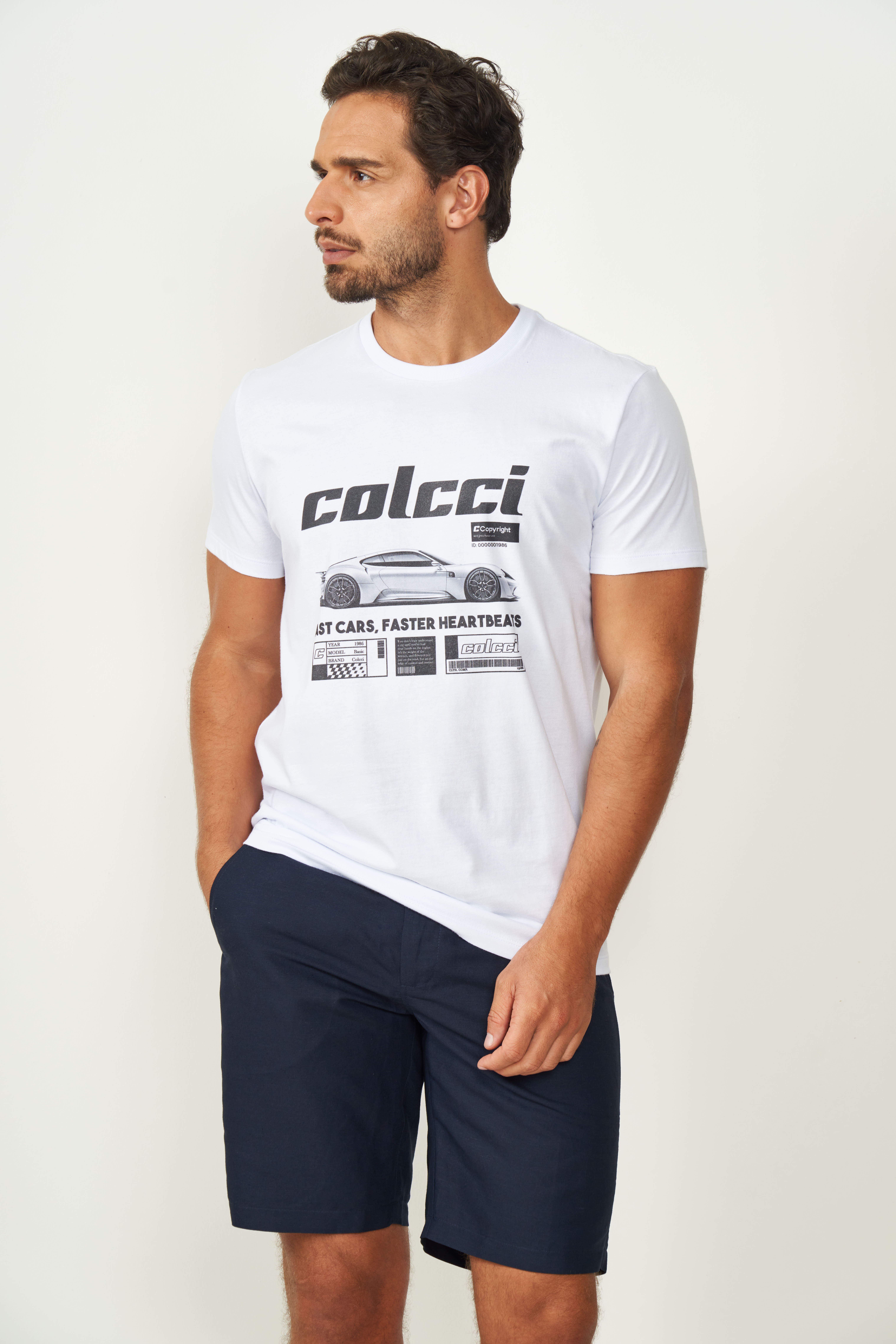 CAMISETA COLCCI M AZUL BOUCHER