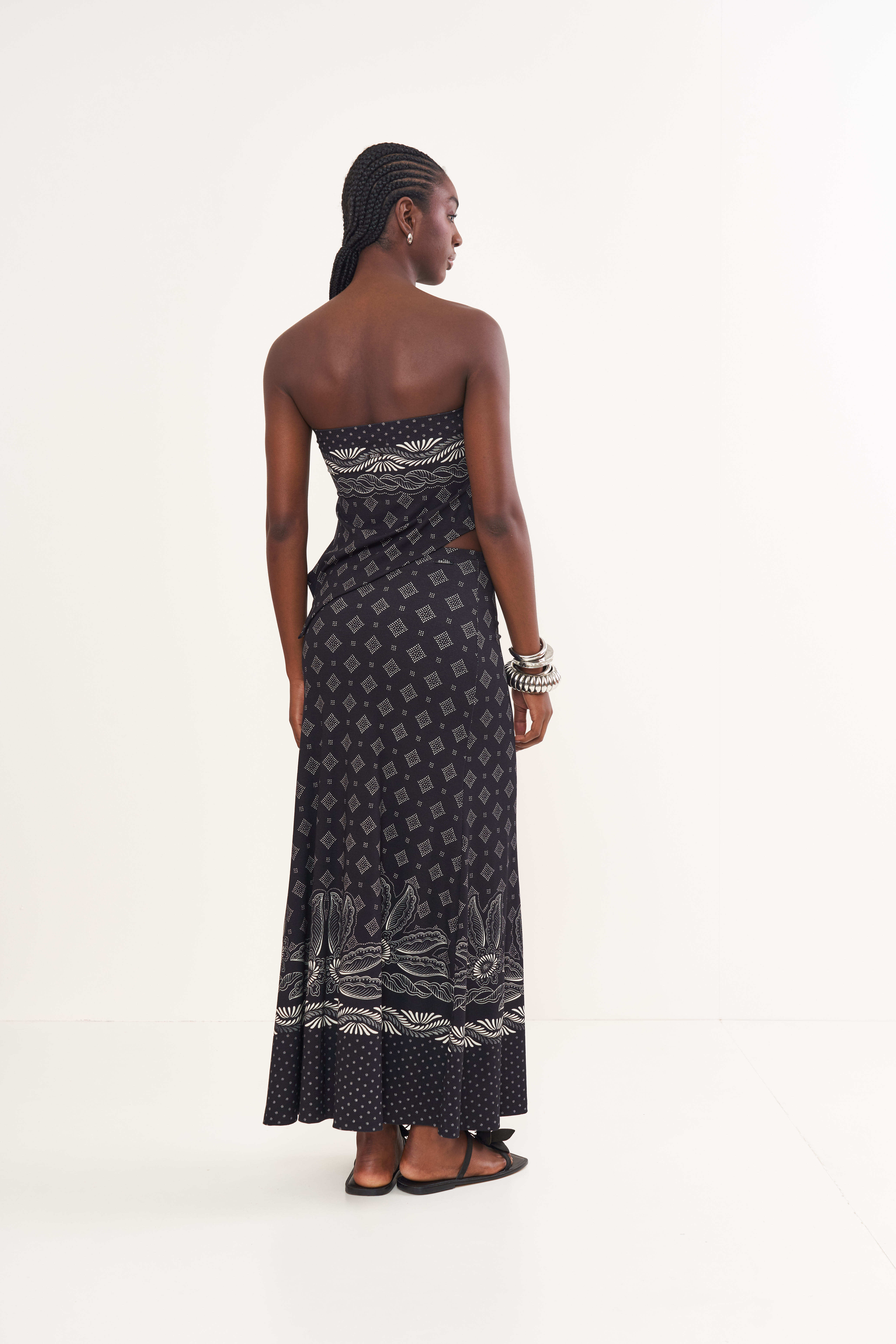 BLUSA ESTAMPADA M CASTANHA II