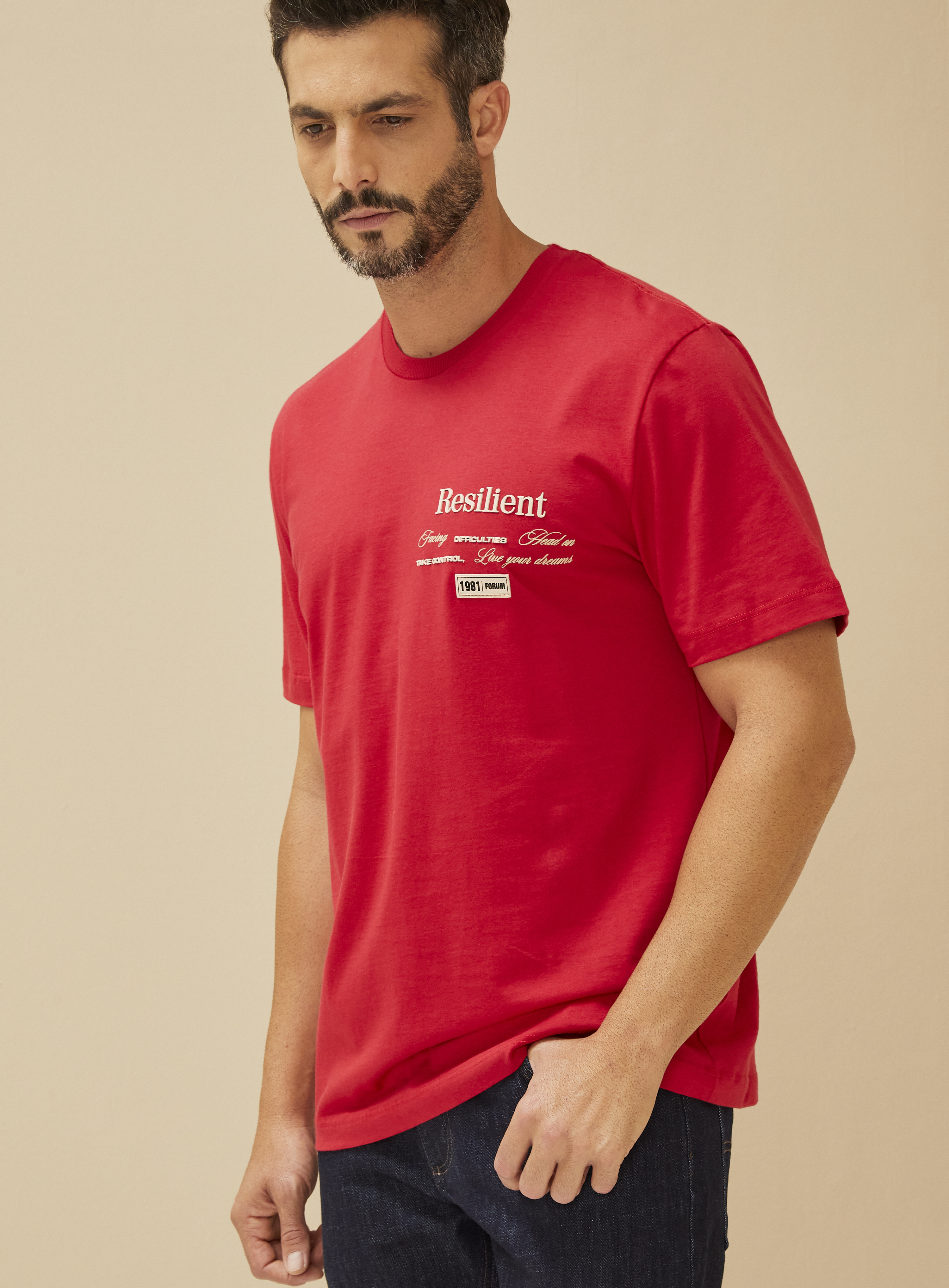CAMISETA FORUM GG VERMELHO PHILLY