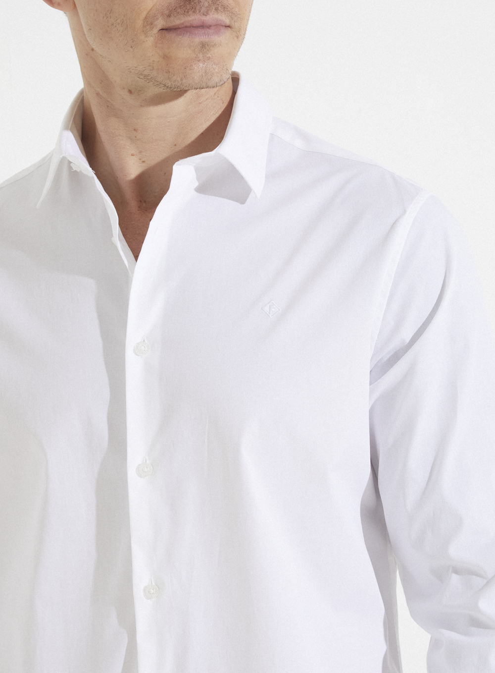 CAMISA SUPER SLIM FIT 3 BRANCO