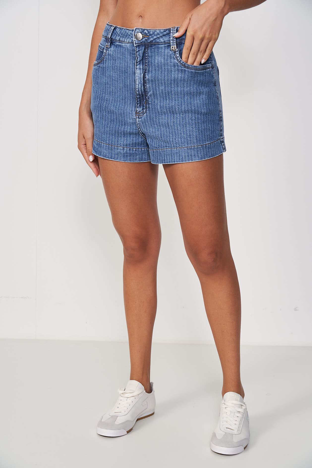SHORT JEANS JOANA 44 INDIGO
