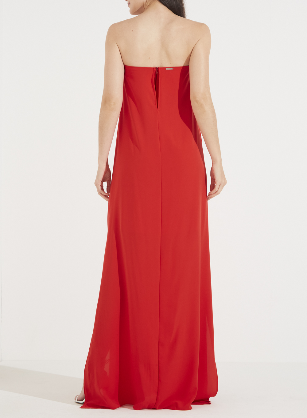 VESTIDO FORUM 40 VERMELHO SPARKLY