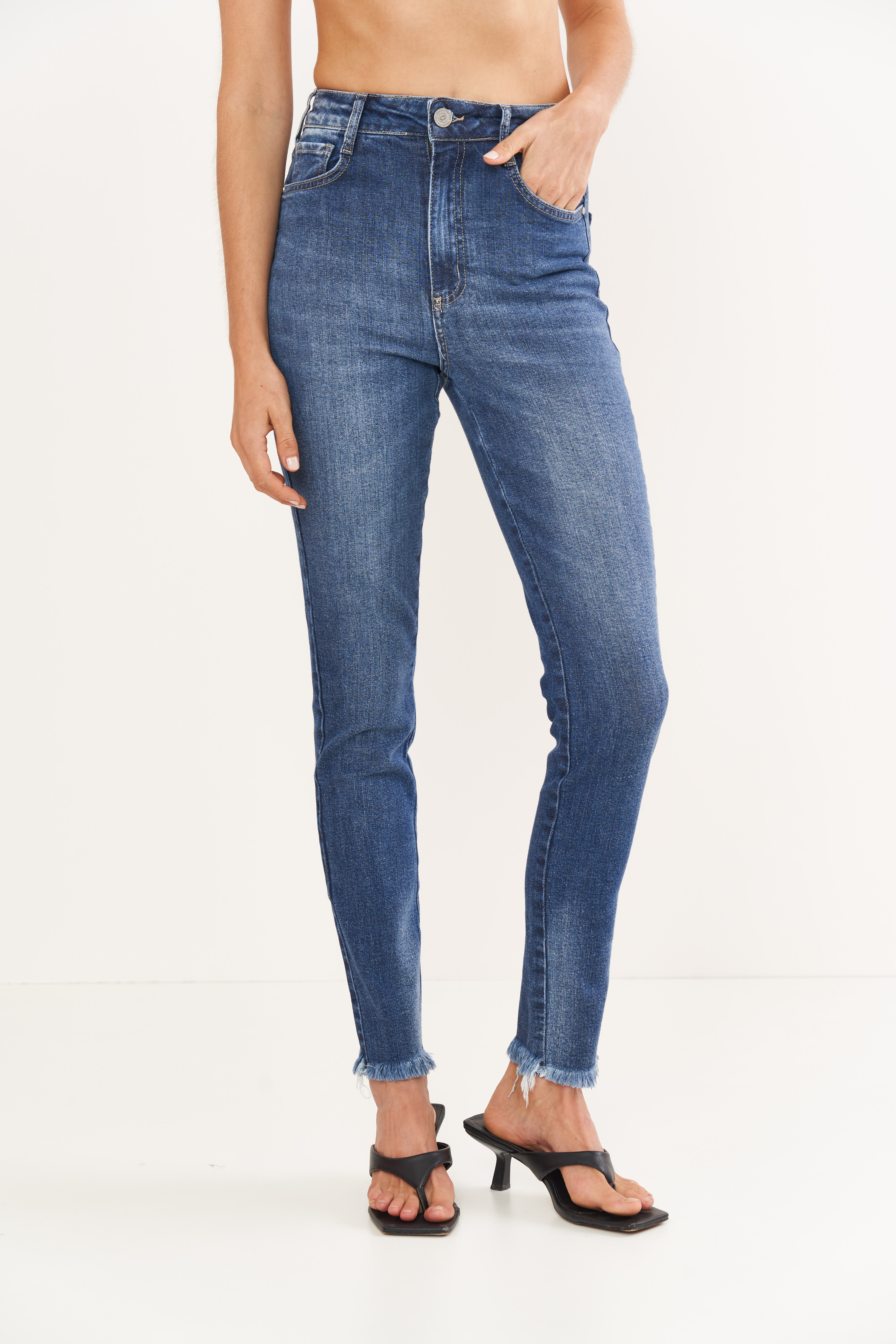 CALÇA JEANS MADRID STRETCH 34 INDIGO
