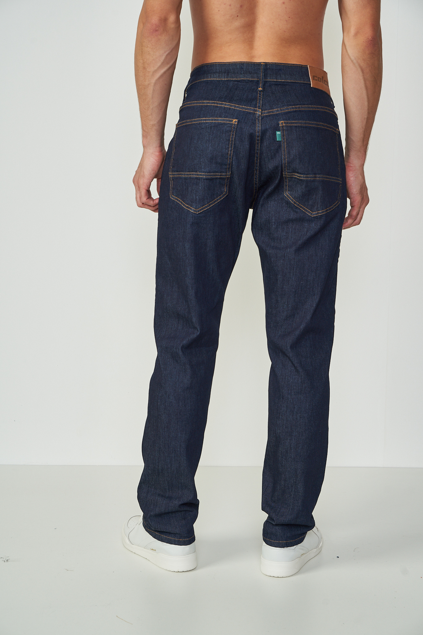 CALÇA JEANS RETA 36 INDIGO
