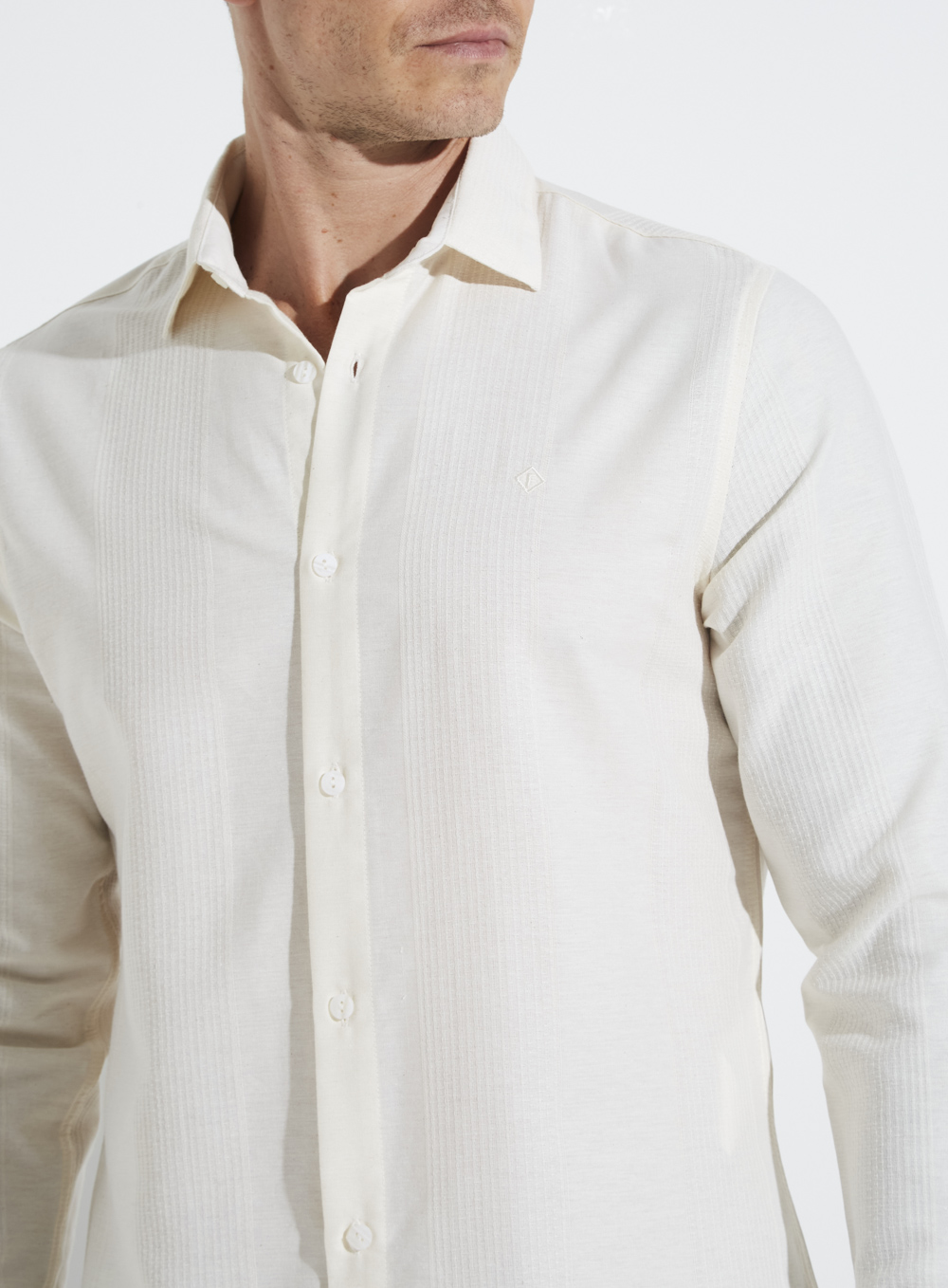 CAMISA ST BARTHS M BEGE