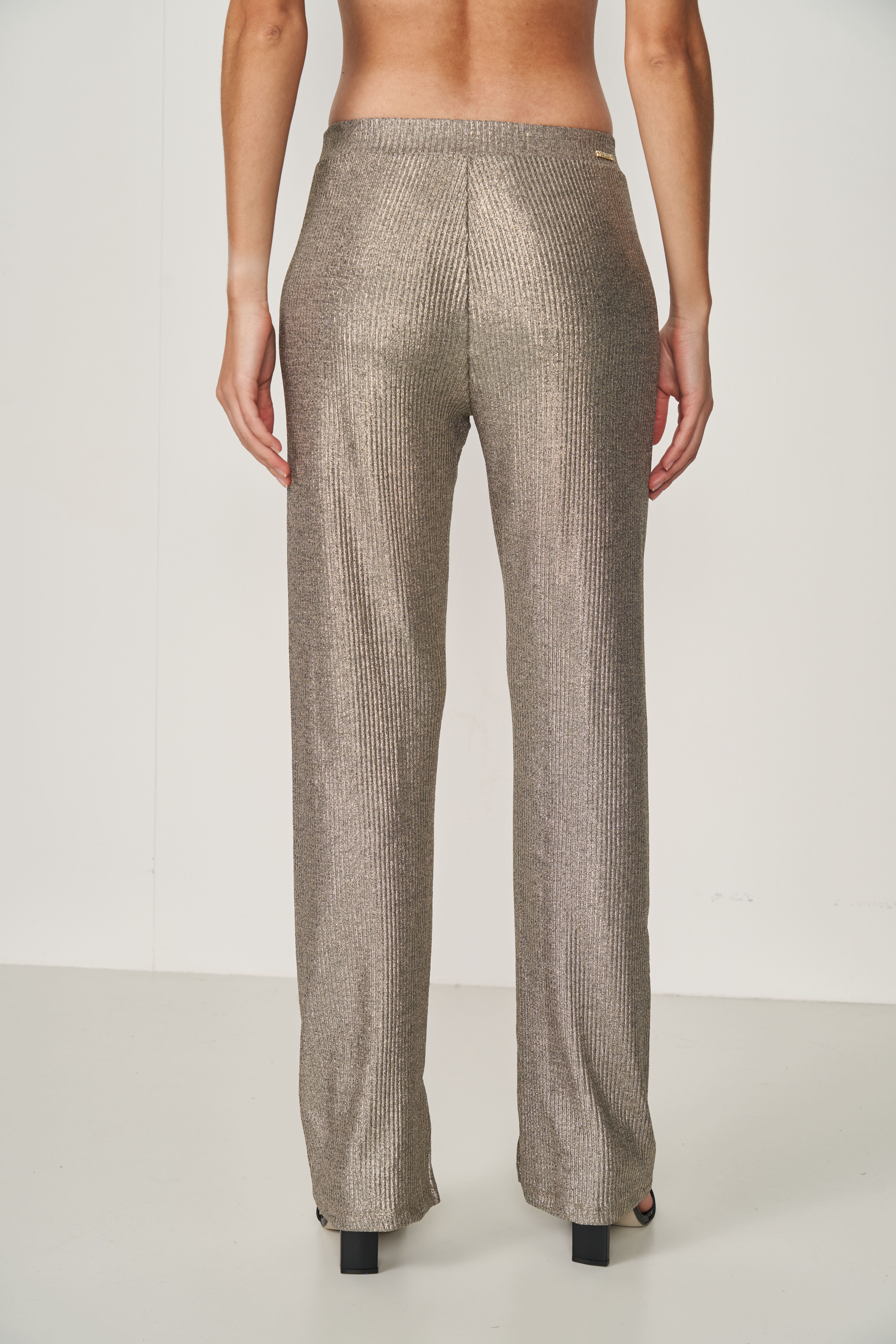 CALÇA METALIZADA PP DOURADO