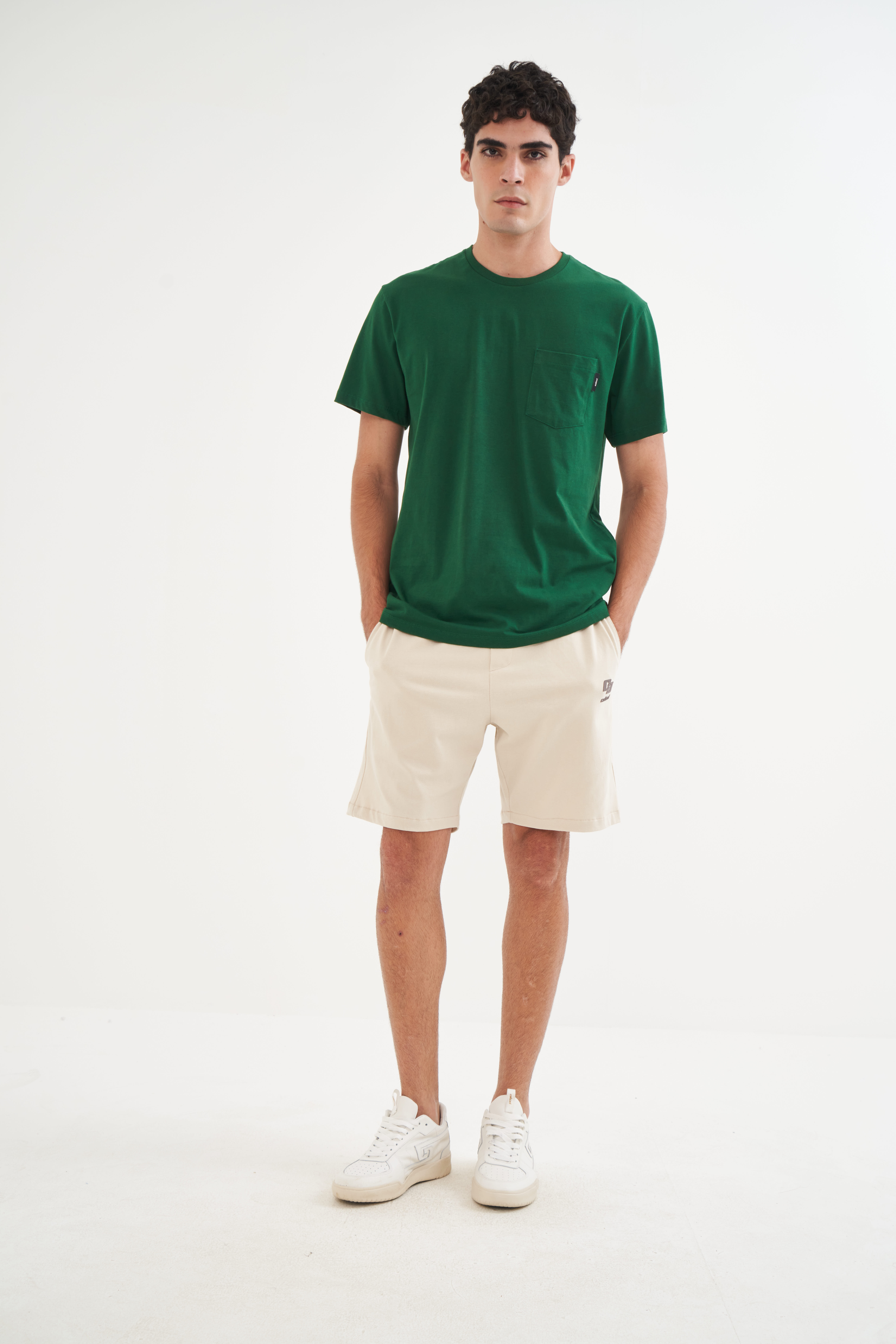 CAMISETA COM BOLSO P VERDE ROSEWOOD