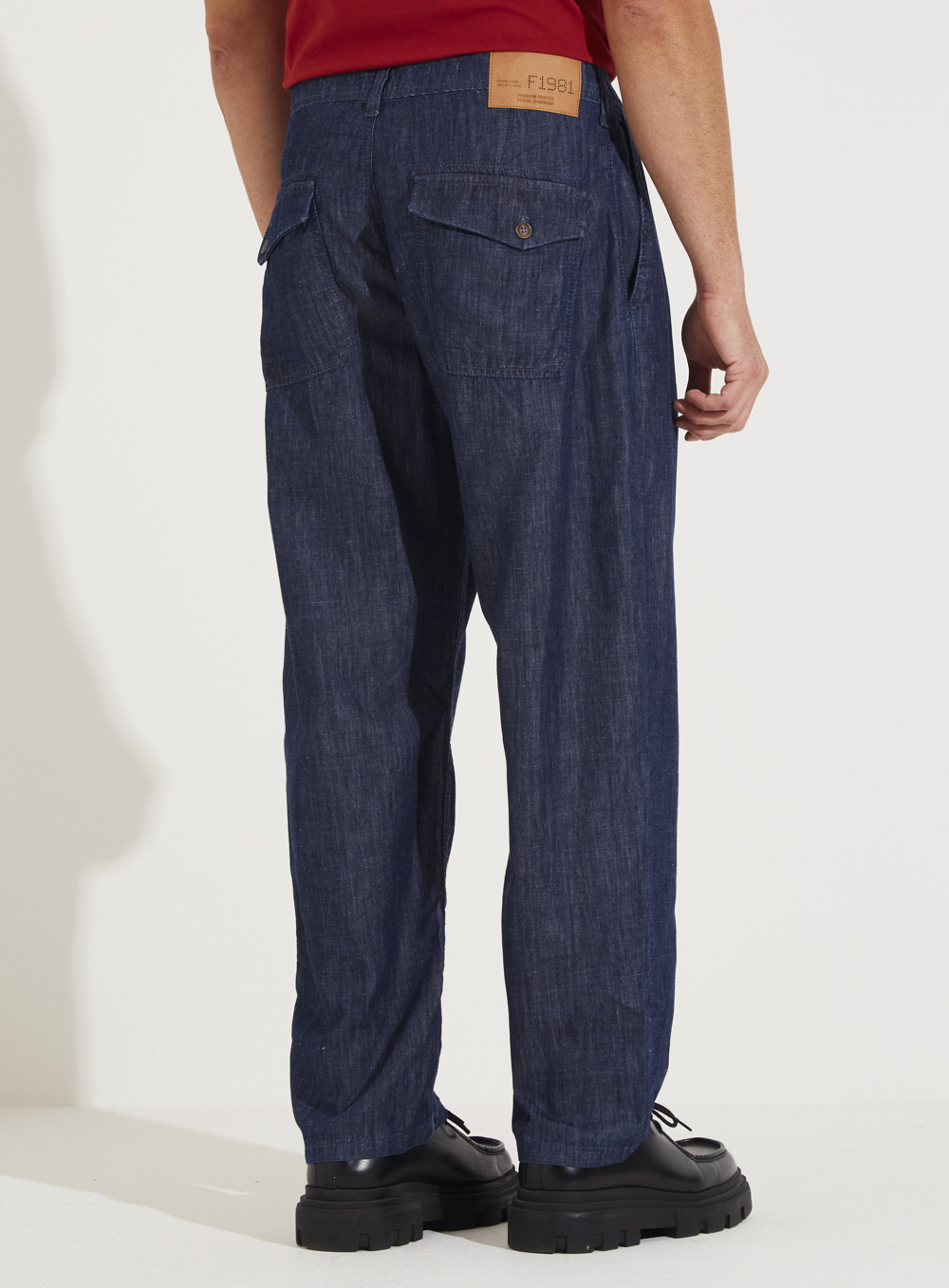 CALÇA JEANS LINHO ST BARTHS 42 INDIGO