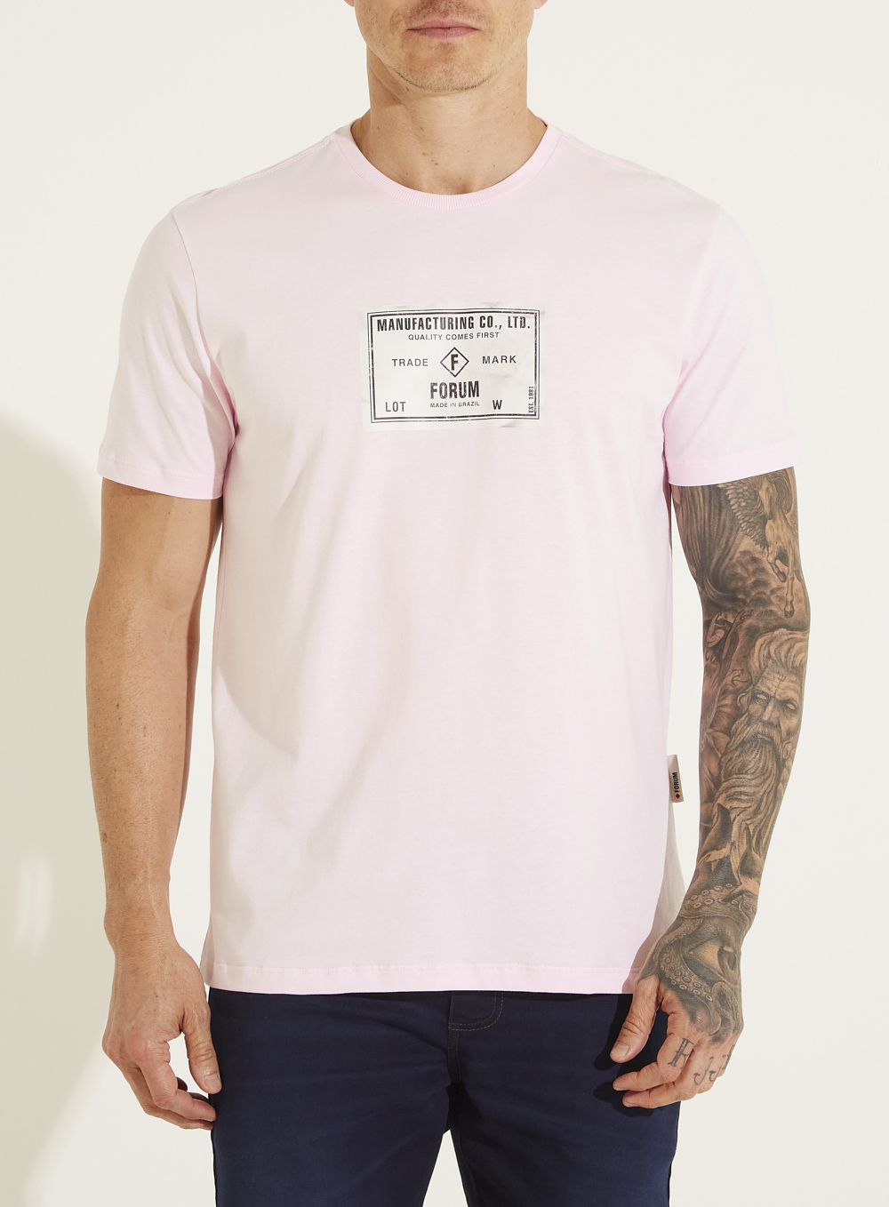 CAMISETA FORUM XGG ROSA ROSALIE