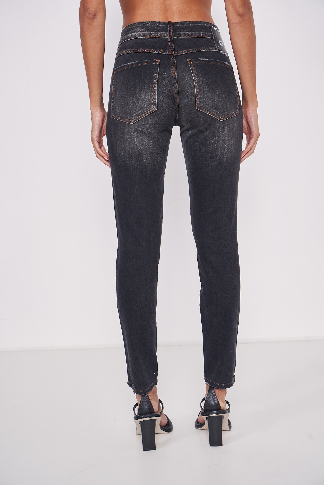 CALÇA JEANS BIA 36 IND.PRETO
