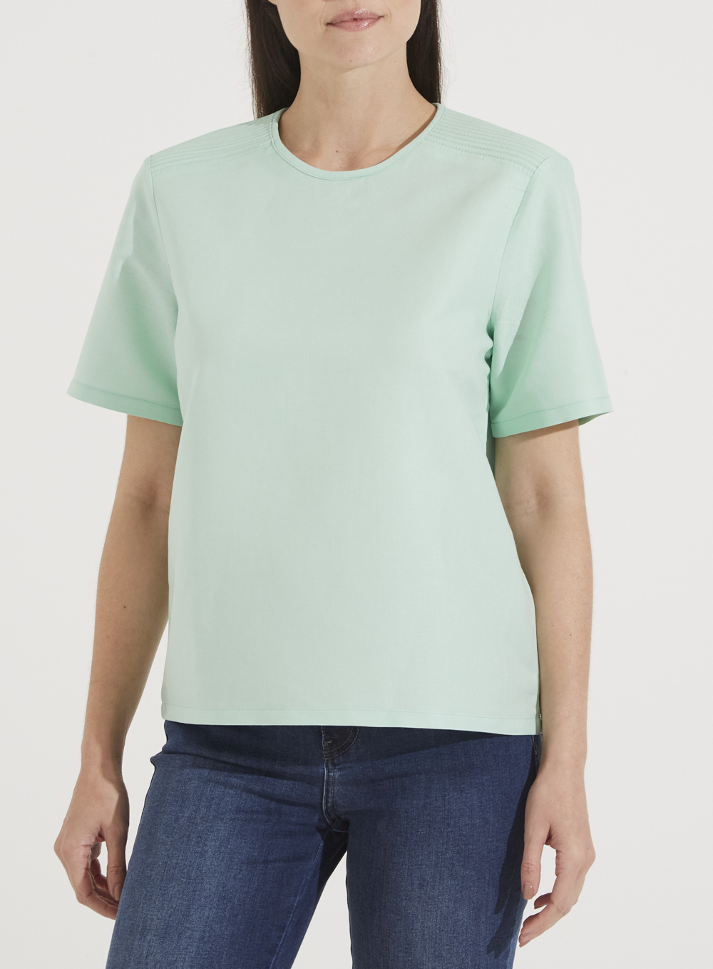 CAMISETA LINHO G VERDE LIGHT MIND