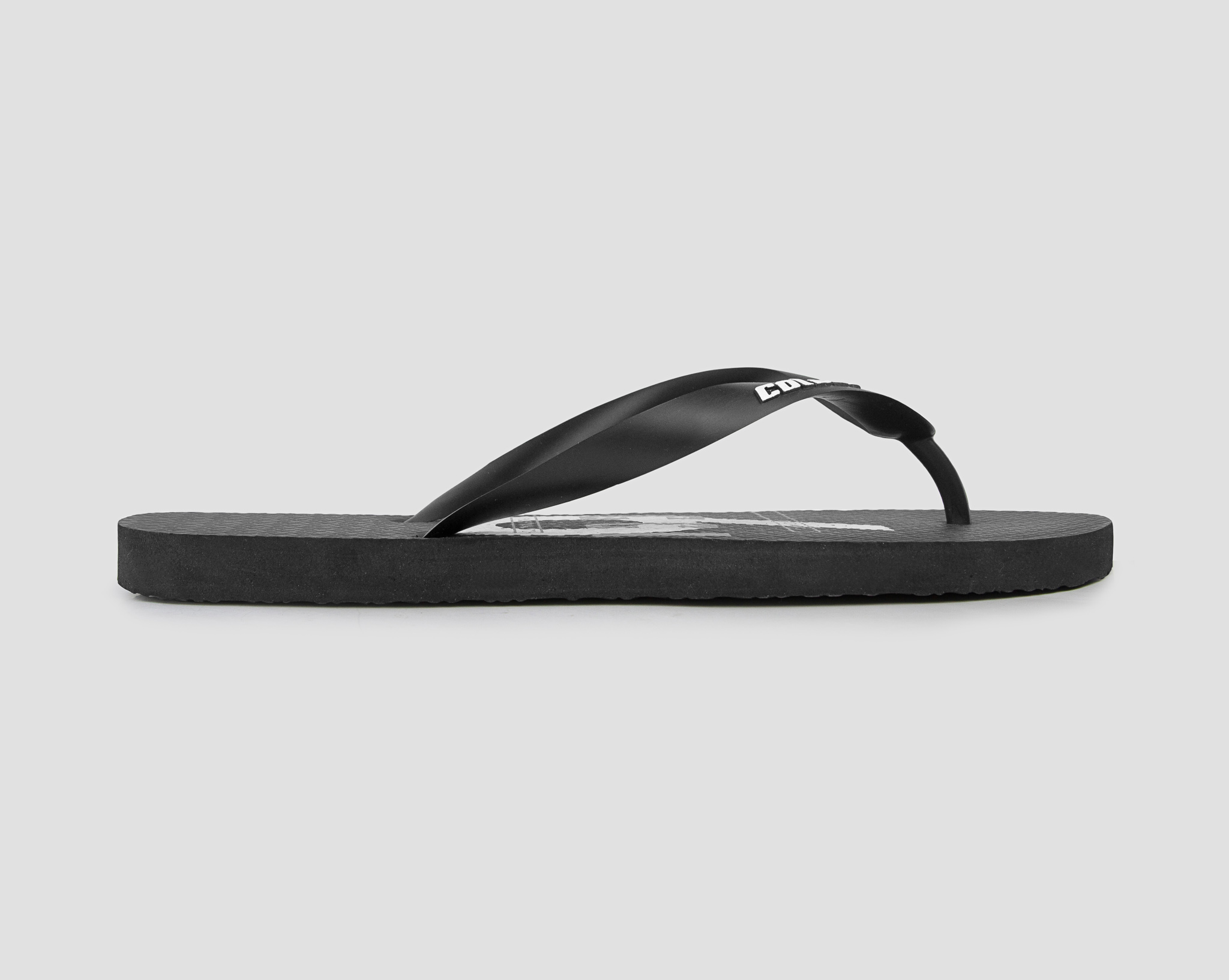 SANDALIA MASC COLCCI LOGOMANIA 3 37-38 PRETO