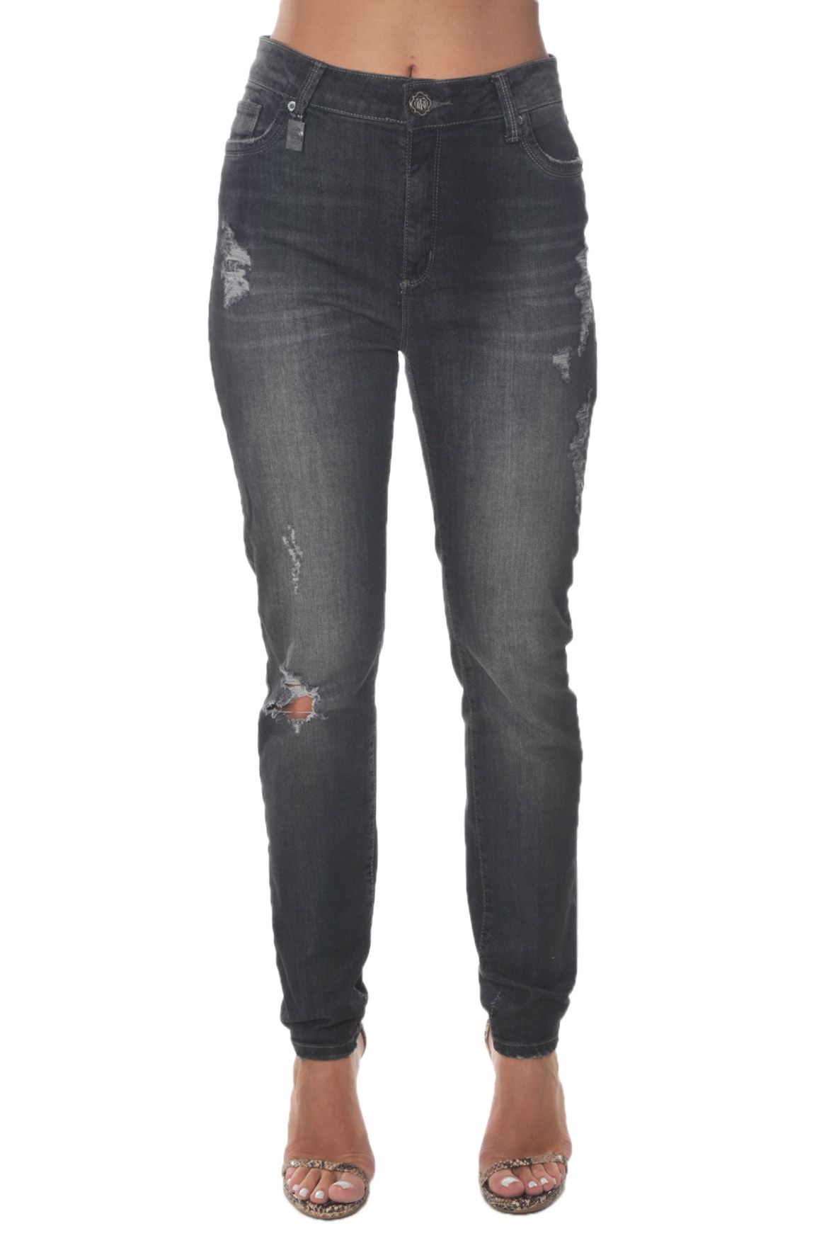 CALCA GIZA INDIGO BORD 38 IND.PRETO