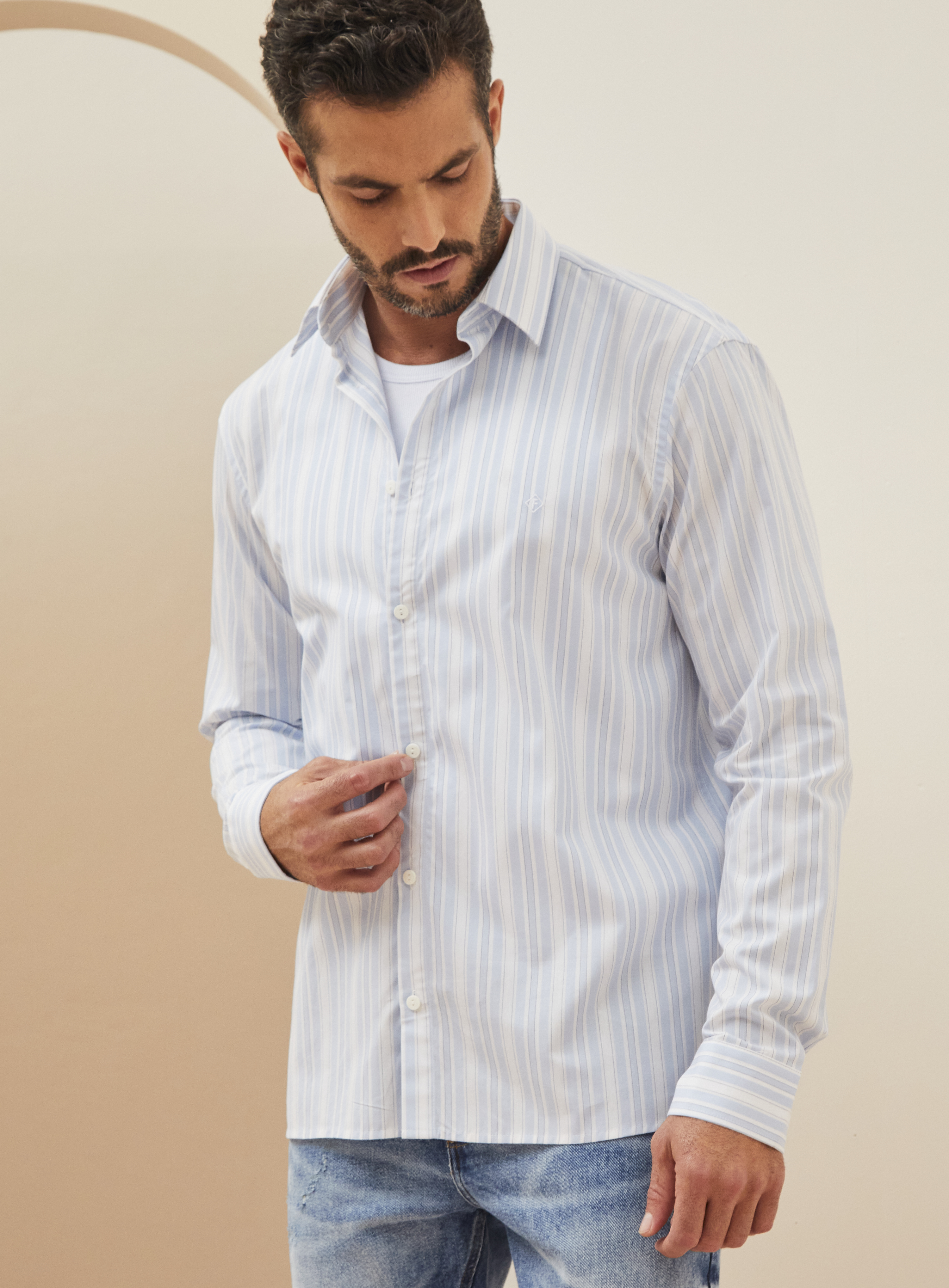 CAMISA LISTRADA RELAX M LISTRADO