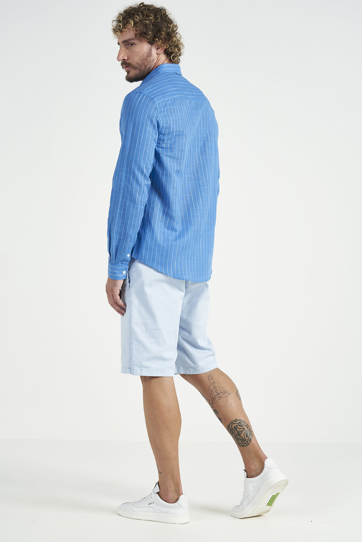 CAMISA LISTRADA LINHO RELAX G LISTRADA