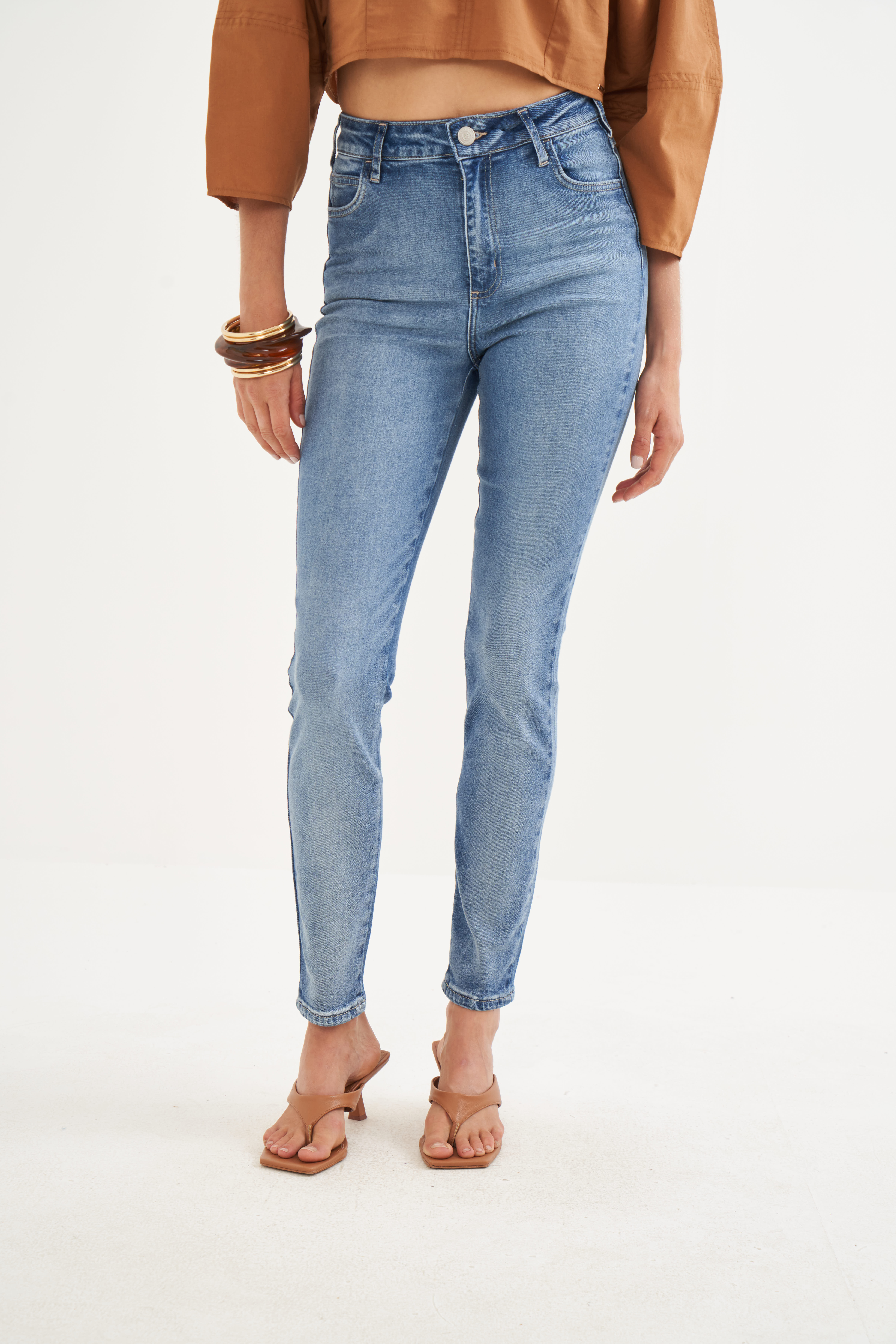 CALÇA JEANS KAREN 38 INDIGO