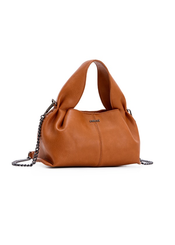 BOLSA COLCCI FEM TOTE  CORRENTE SOFT U CARAMELO
