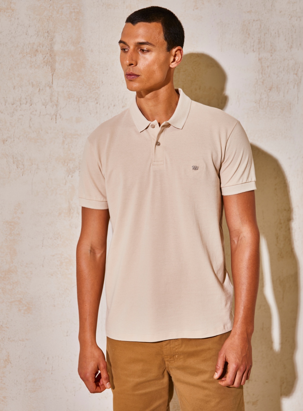 POLO COLCCI GG BEGE TAUPE
