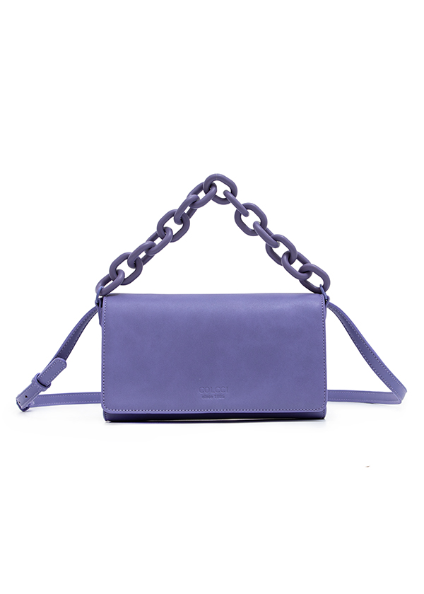 BOLSA FEM COLCCI CROSSBODY SOFY U LILAS TAFFY