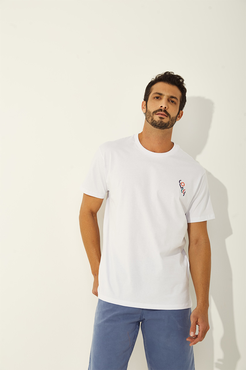 CAMISETA ESTAMPADA G BRANCO