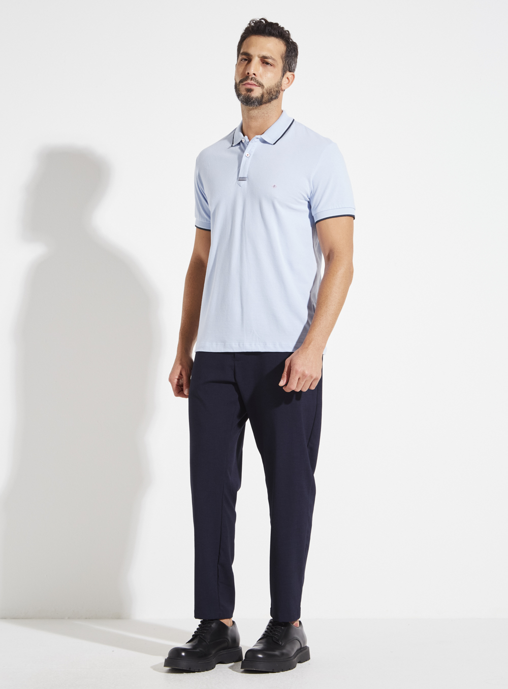 POLO FORUM M AZUL SKEY