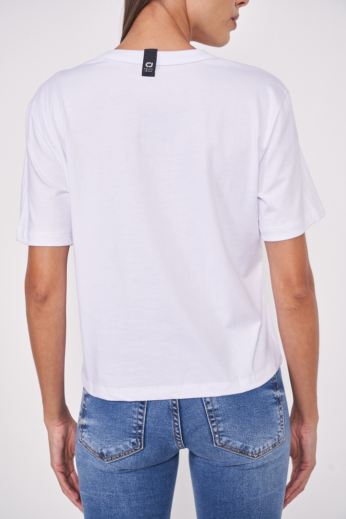 CAMISETA COLCCI JEANS G BRANCO
