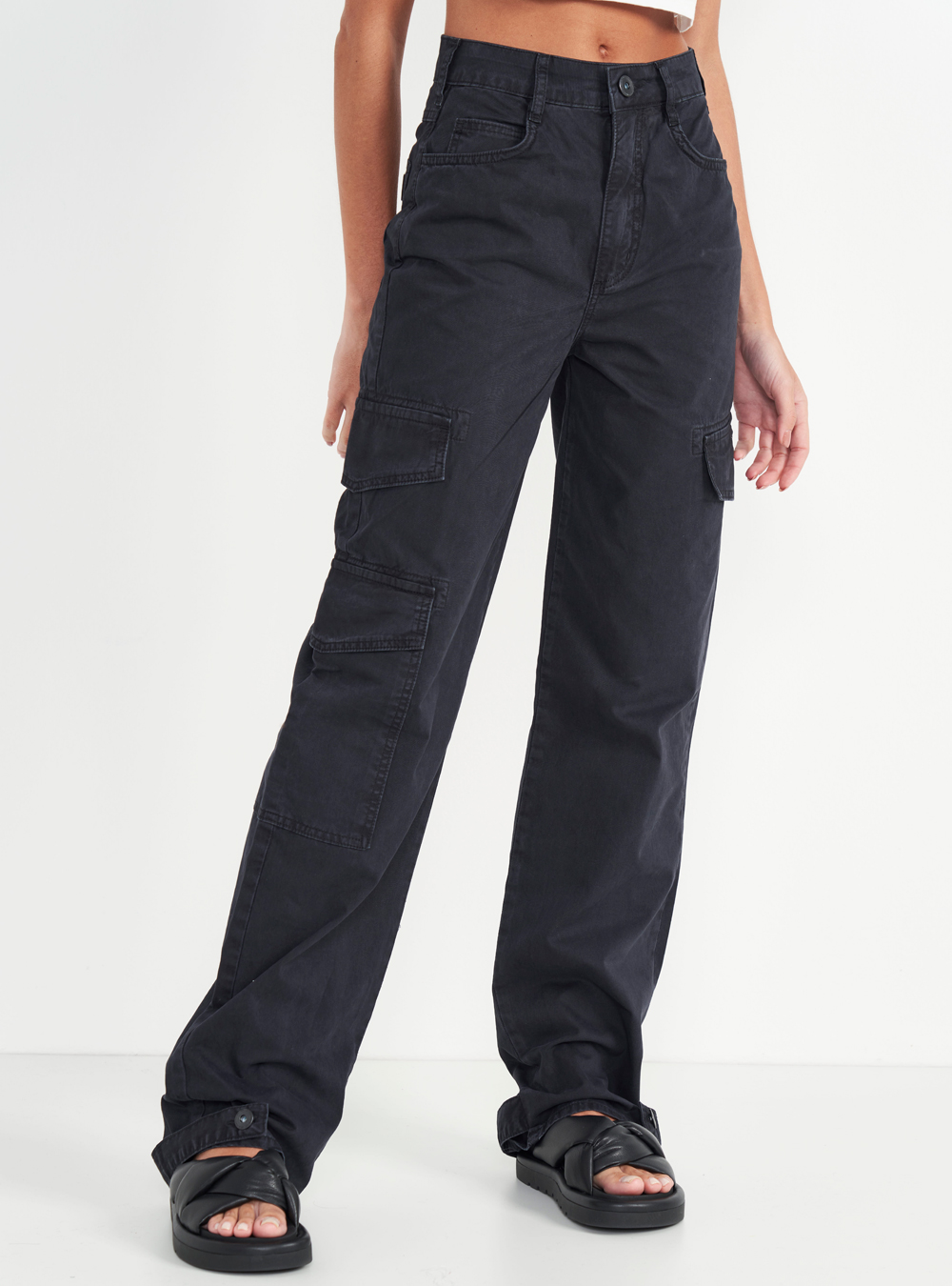 CALÇA SARJA JULIETTE 44 PRETO