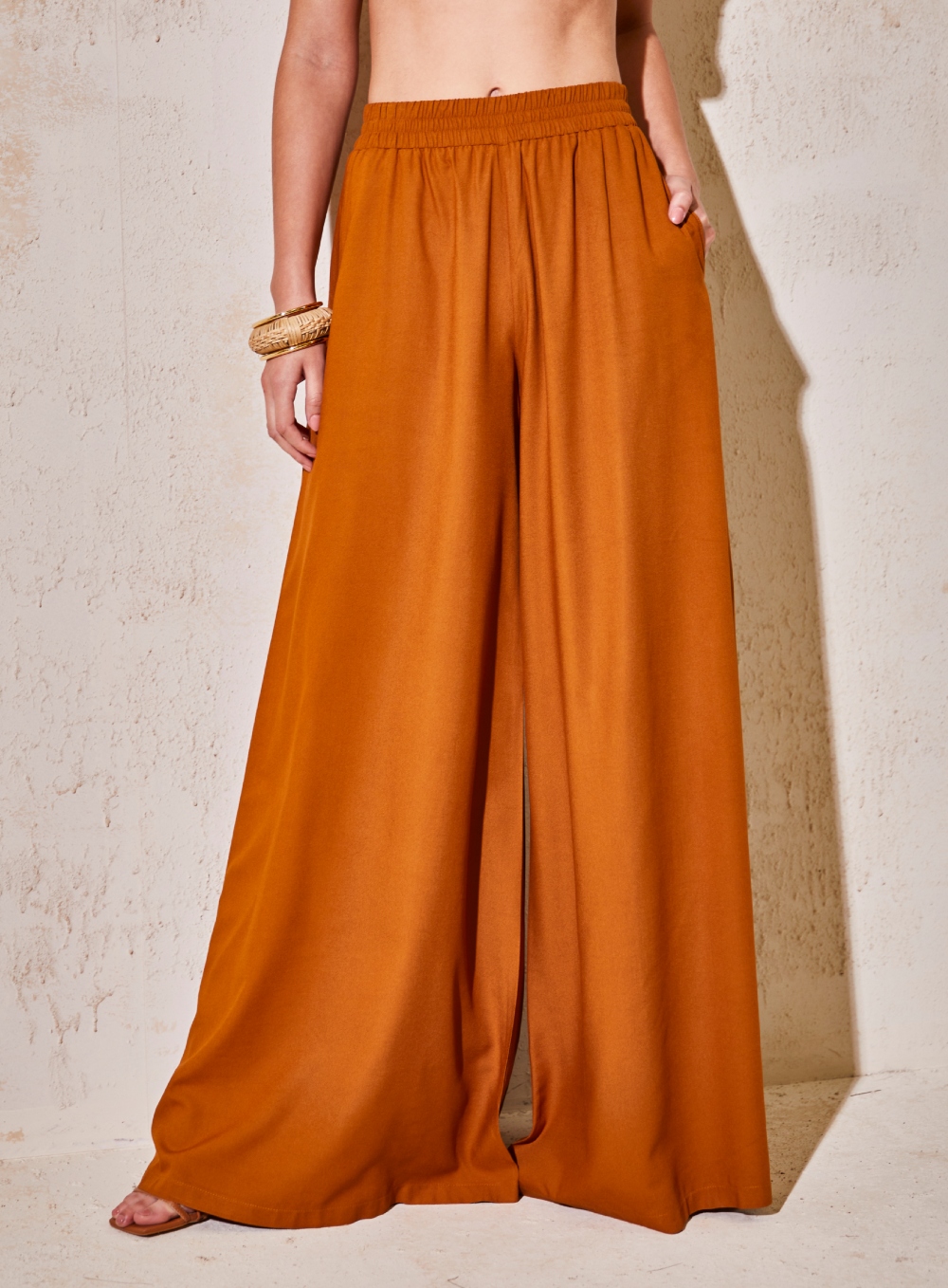 CALÇA COLCCI P MARROM DROME