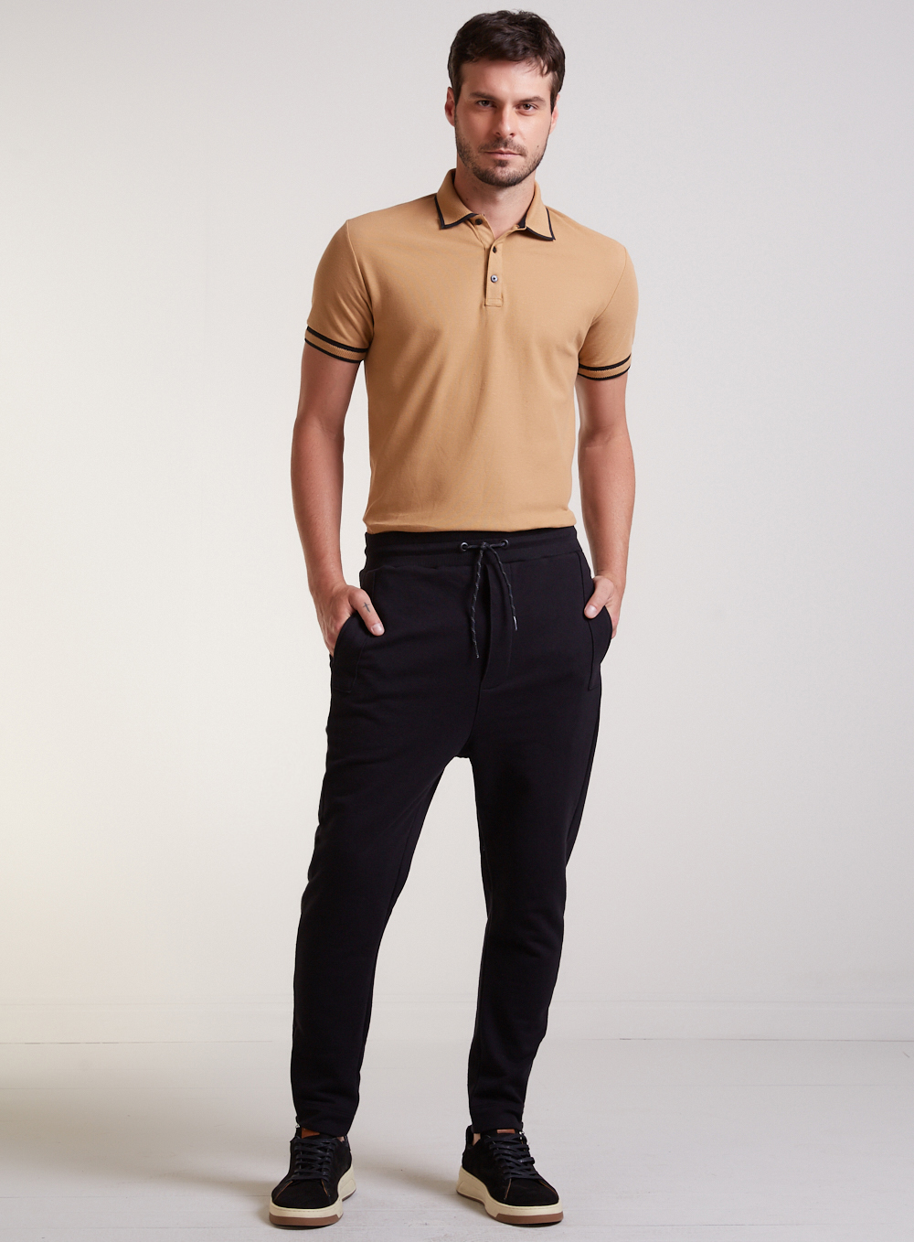 CALÇA MOLETOM M PRETO