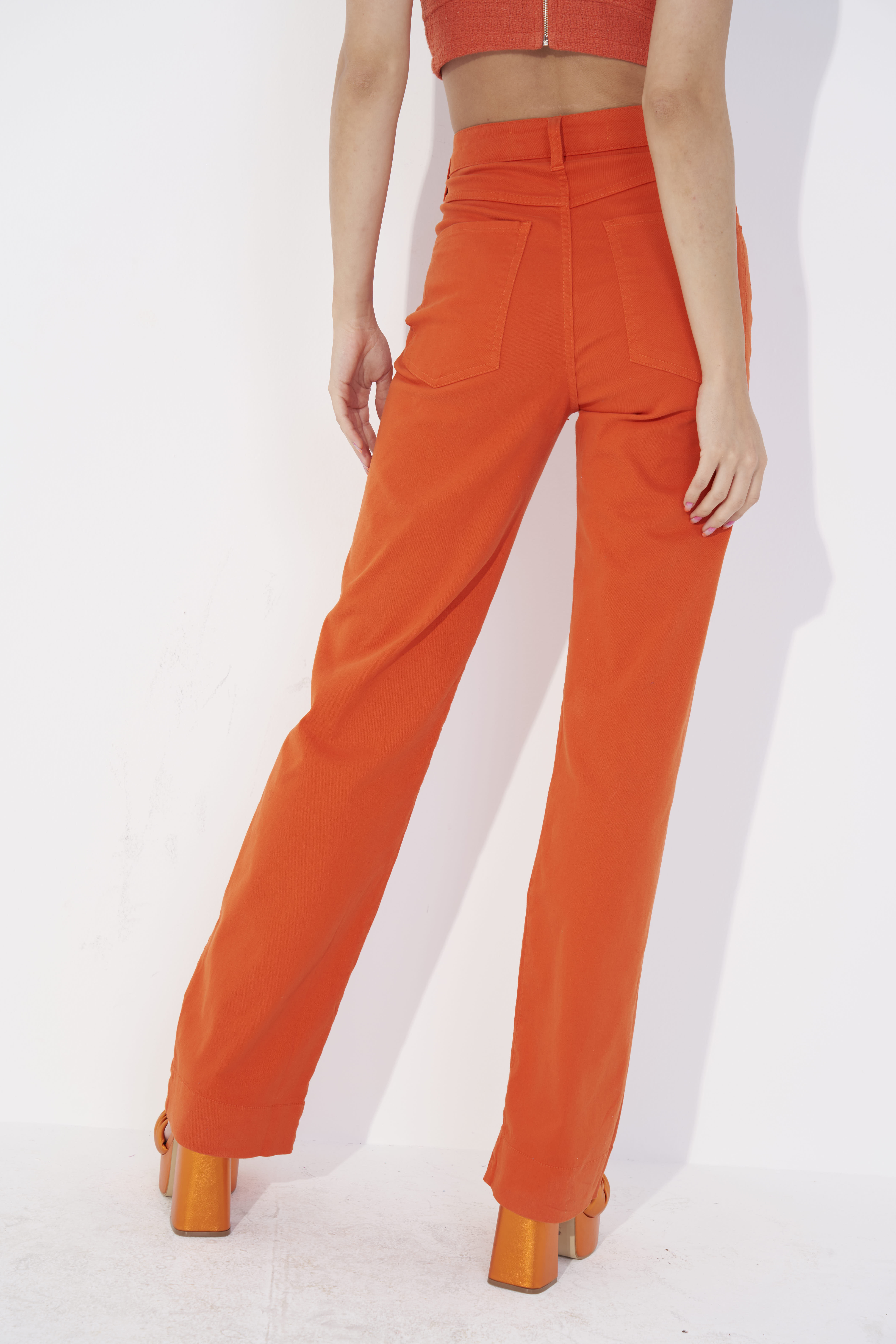CALÇA SARJA JULIETTE STRETCH 46 PRETO