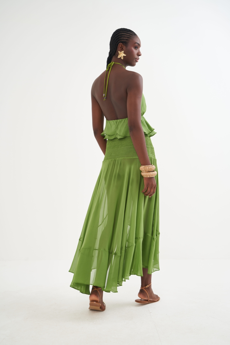 BLUSA COLCCI P VERDE YUCA