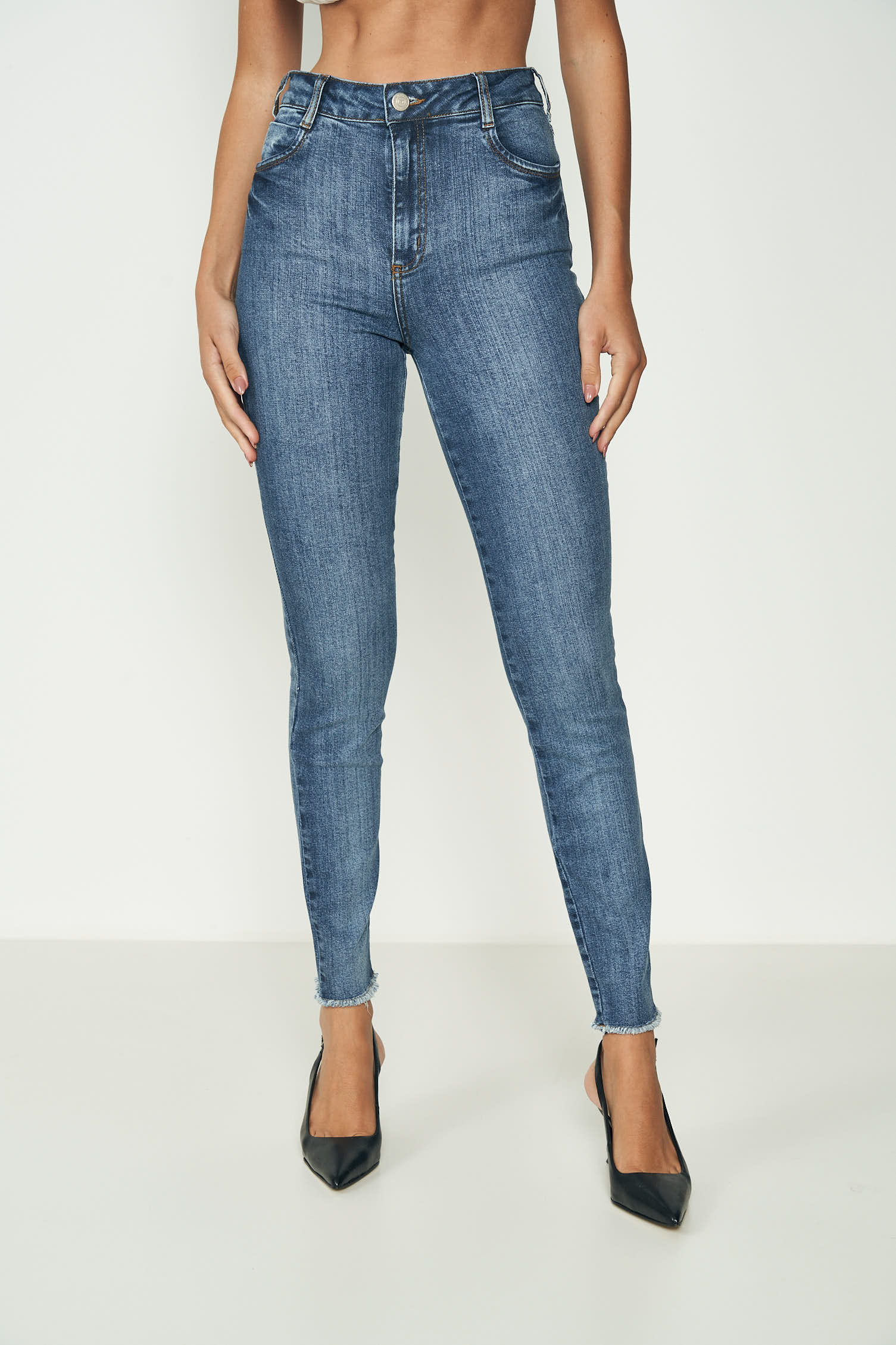 CALÇA JEANS KAREN 40 INDIGO