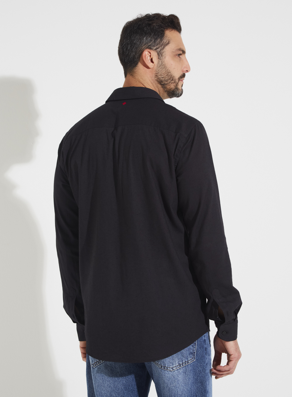 CAMISA LINHO RELAX GG PRETO