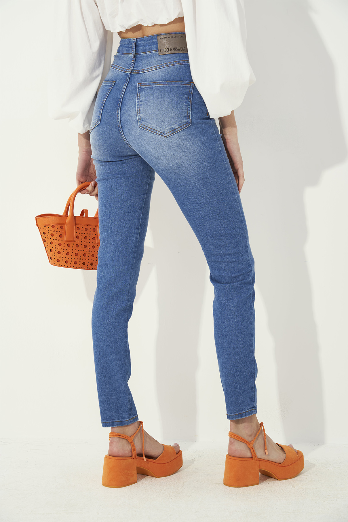 CALÇA JEANS BRUNA STRETCH 36 INDIGO