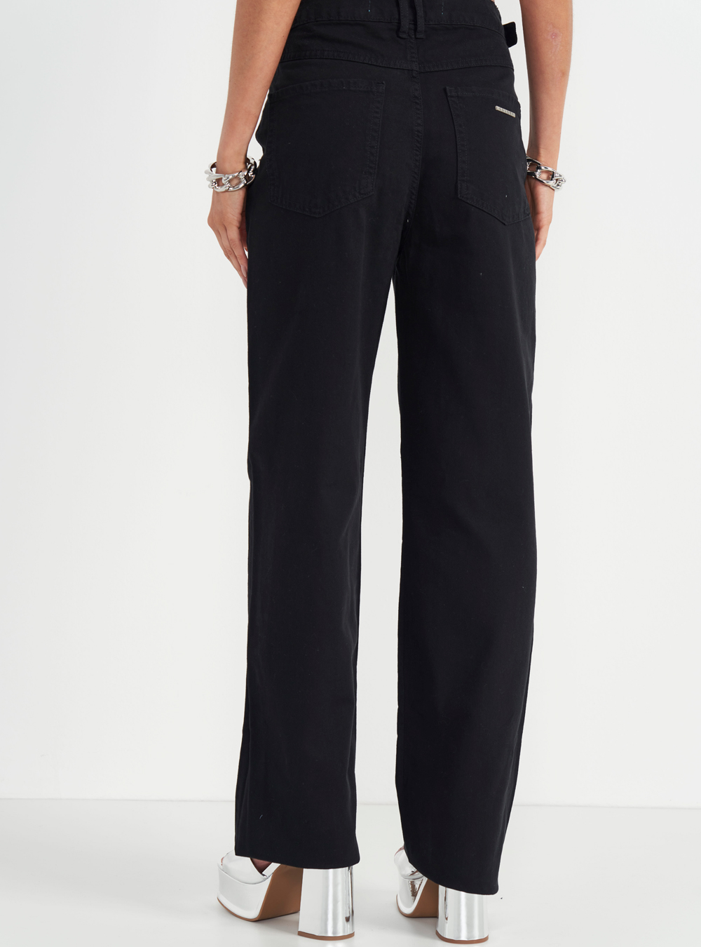 CALÇA SARJA JULIETTE 36 PRETO