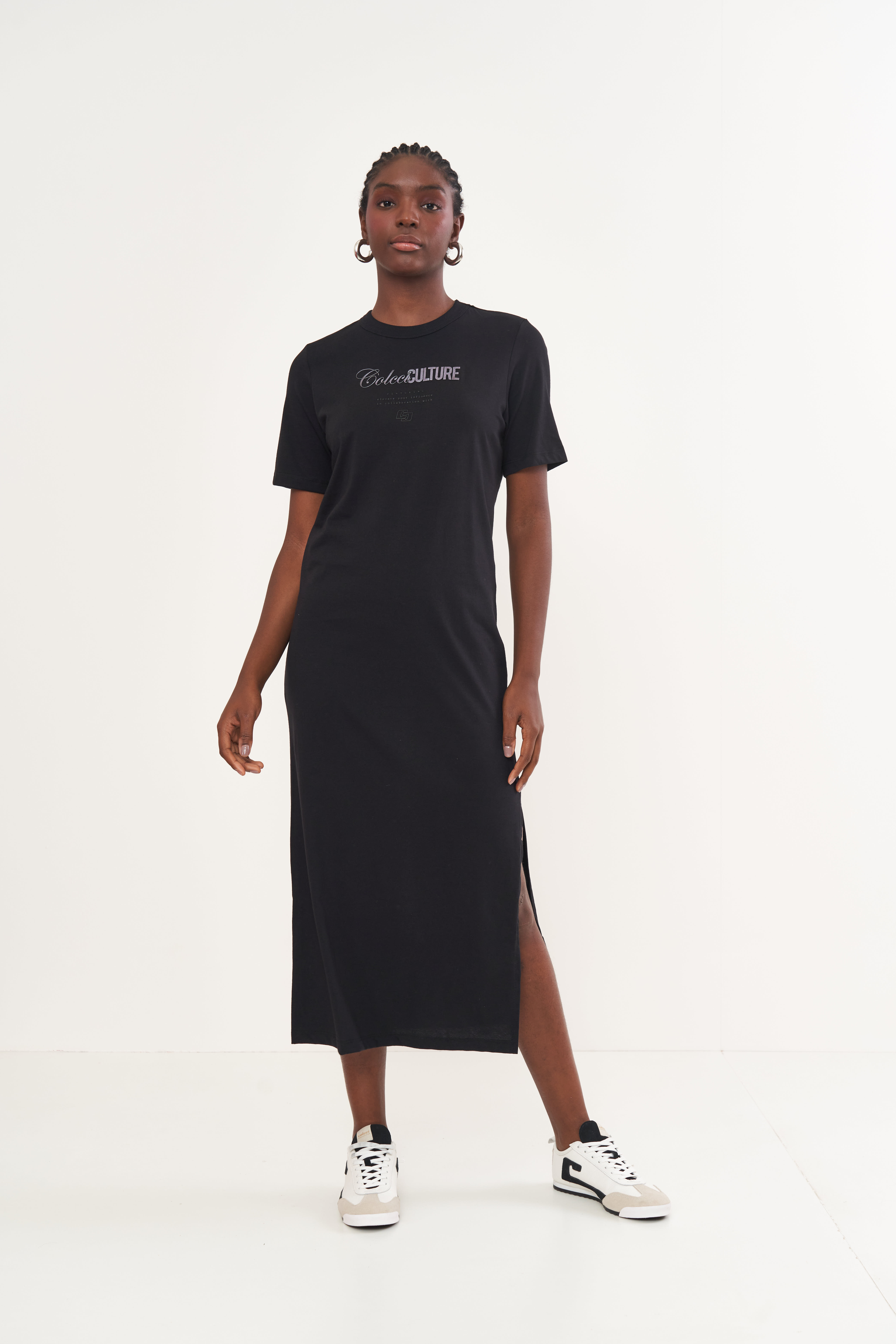 VESTIDO COLCCI G BEGE BISQUET